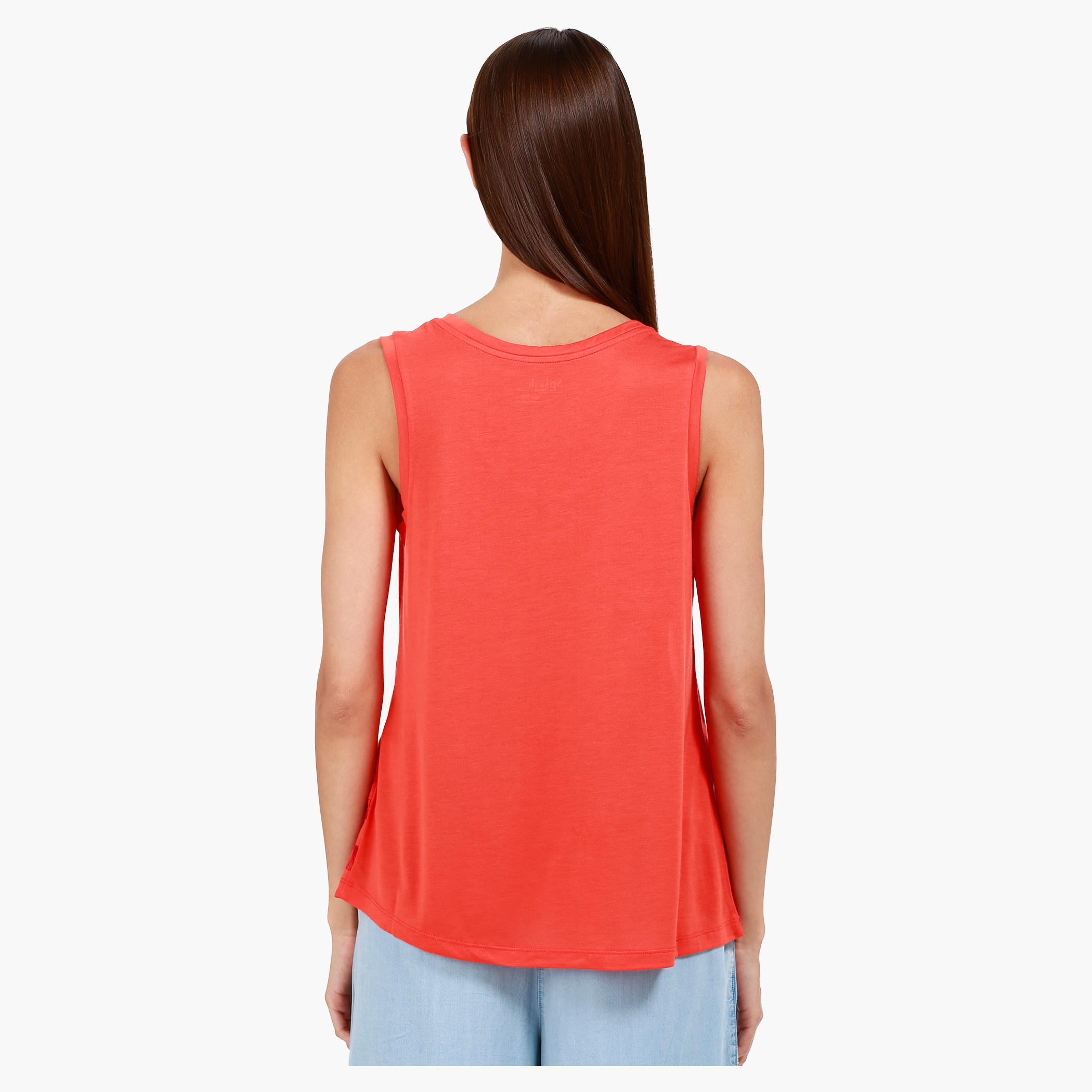 Sleeveless Top in Regular Fit-women-clothing-tshirts-image-2
