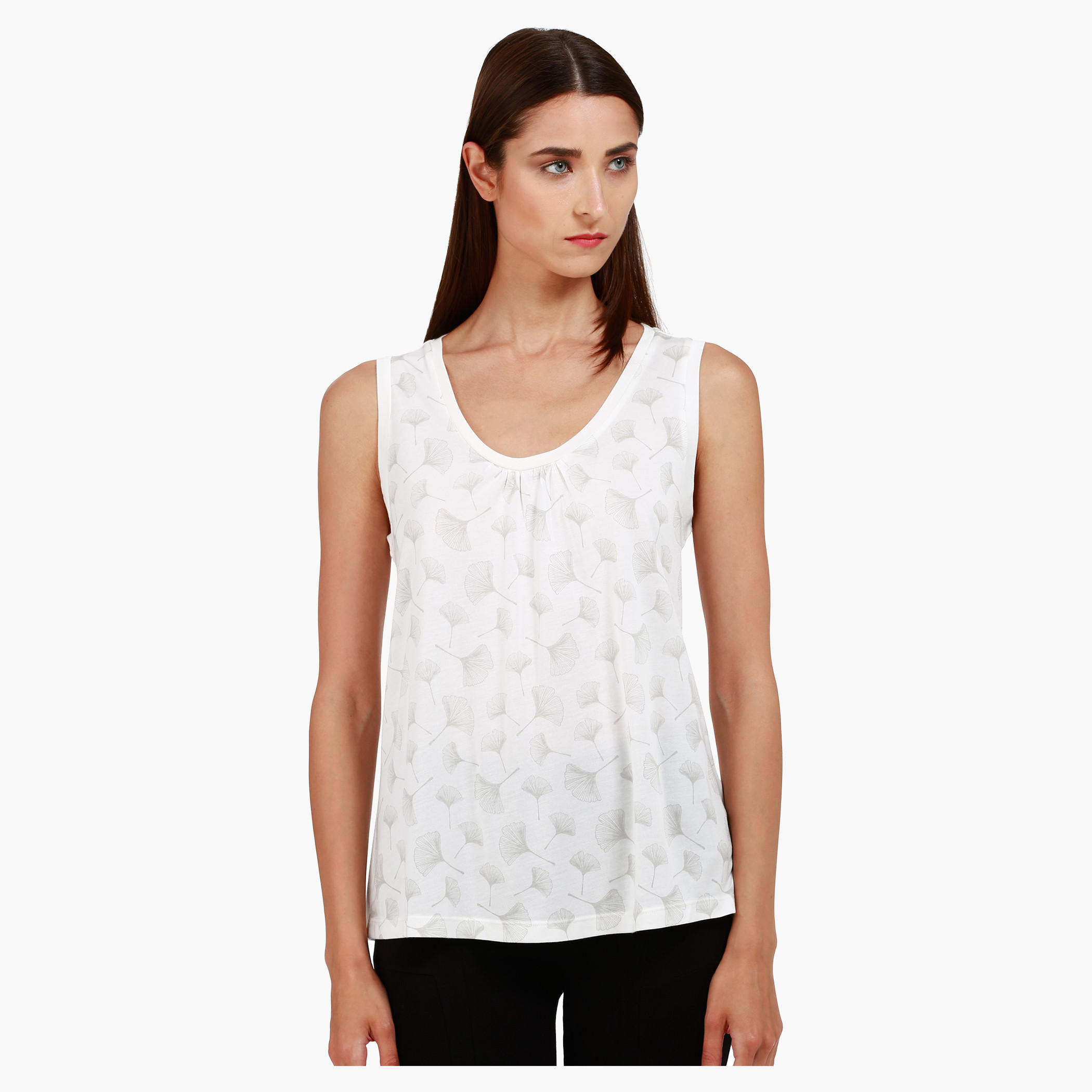 Sleeveless Top in Regular Fit-women-clothing-tshirts-image-6