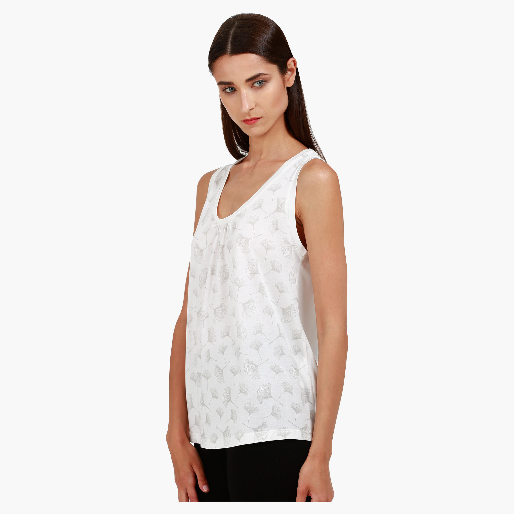 Sleeveless Top in Regular Fit-women-clothing-tshirts-image-8