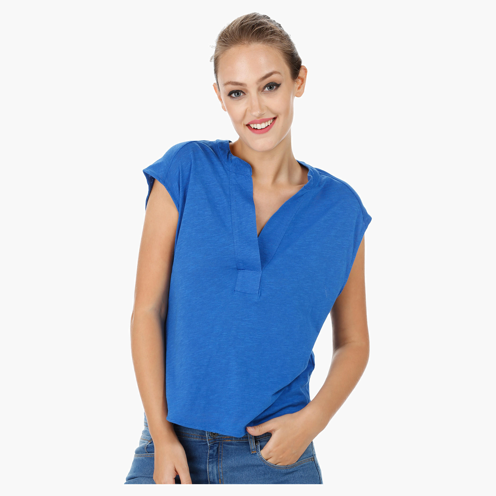 V-neck Top-women-clothing-shirtsandblouses-blouses-image-10