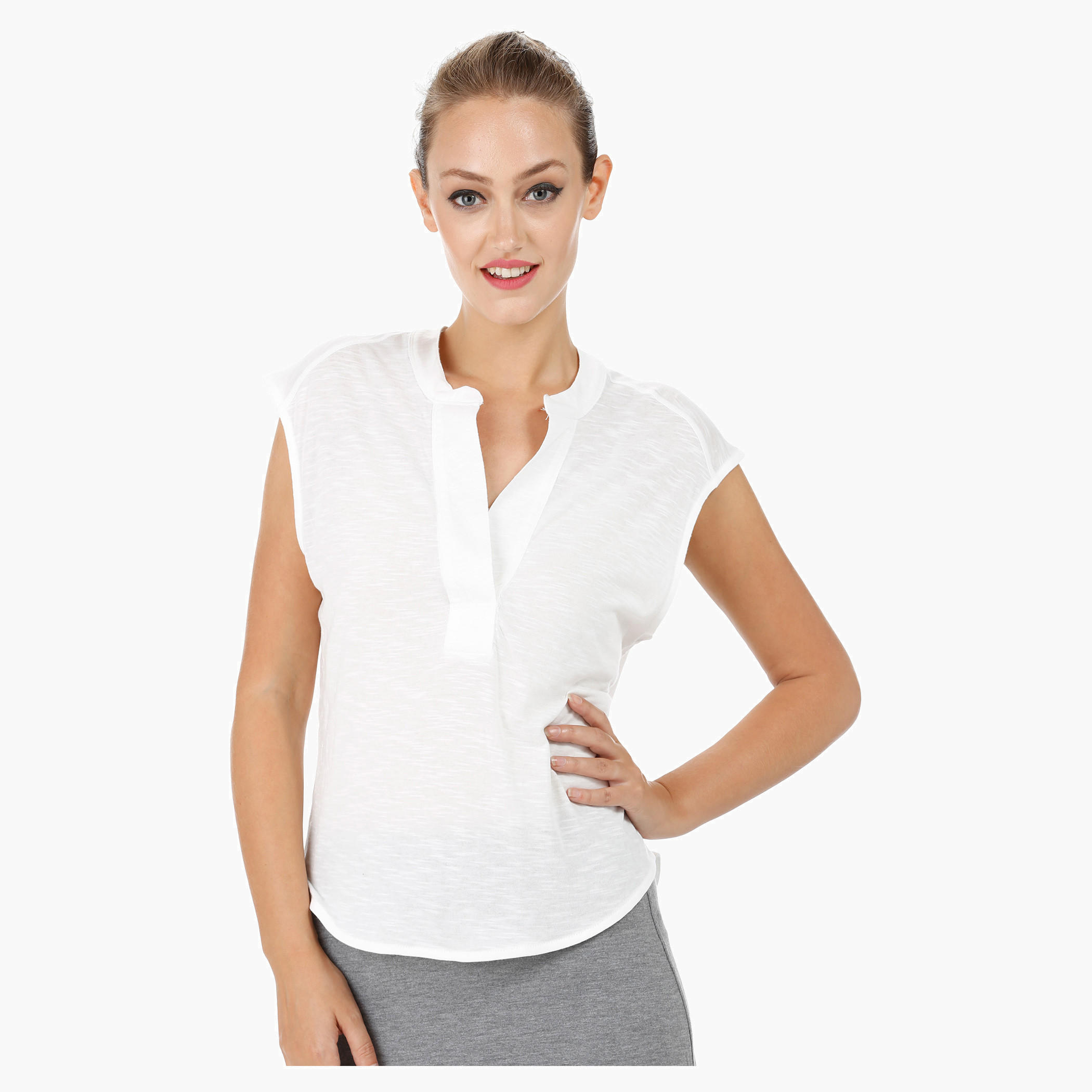 V-neck Top-women-clothing-shirtsandblouses-blouses-image-5