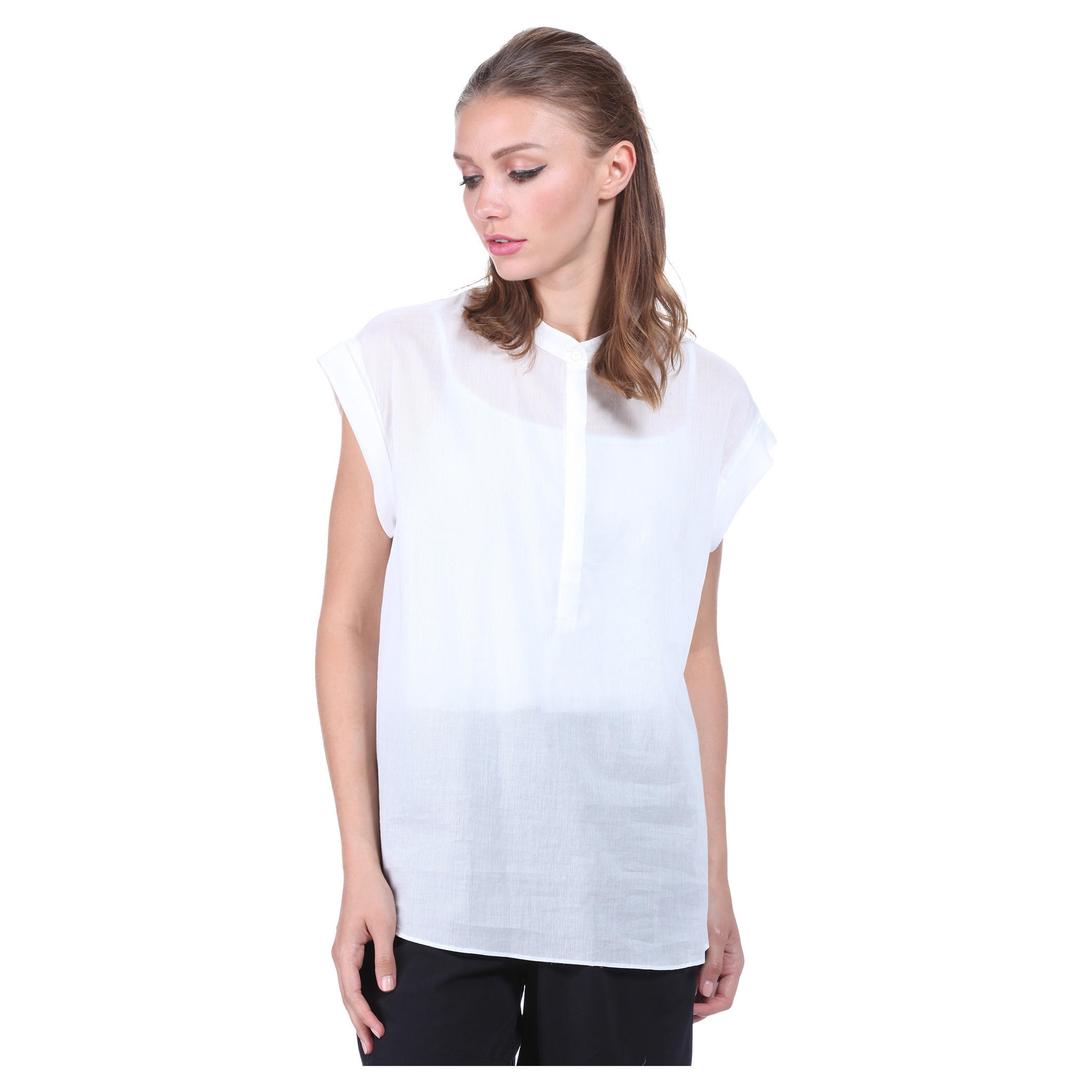 Solid Colour Shirt-women-clothing-shirtsandblouses-blouses-image-5
