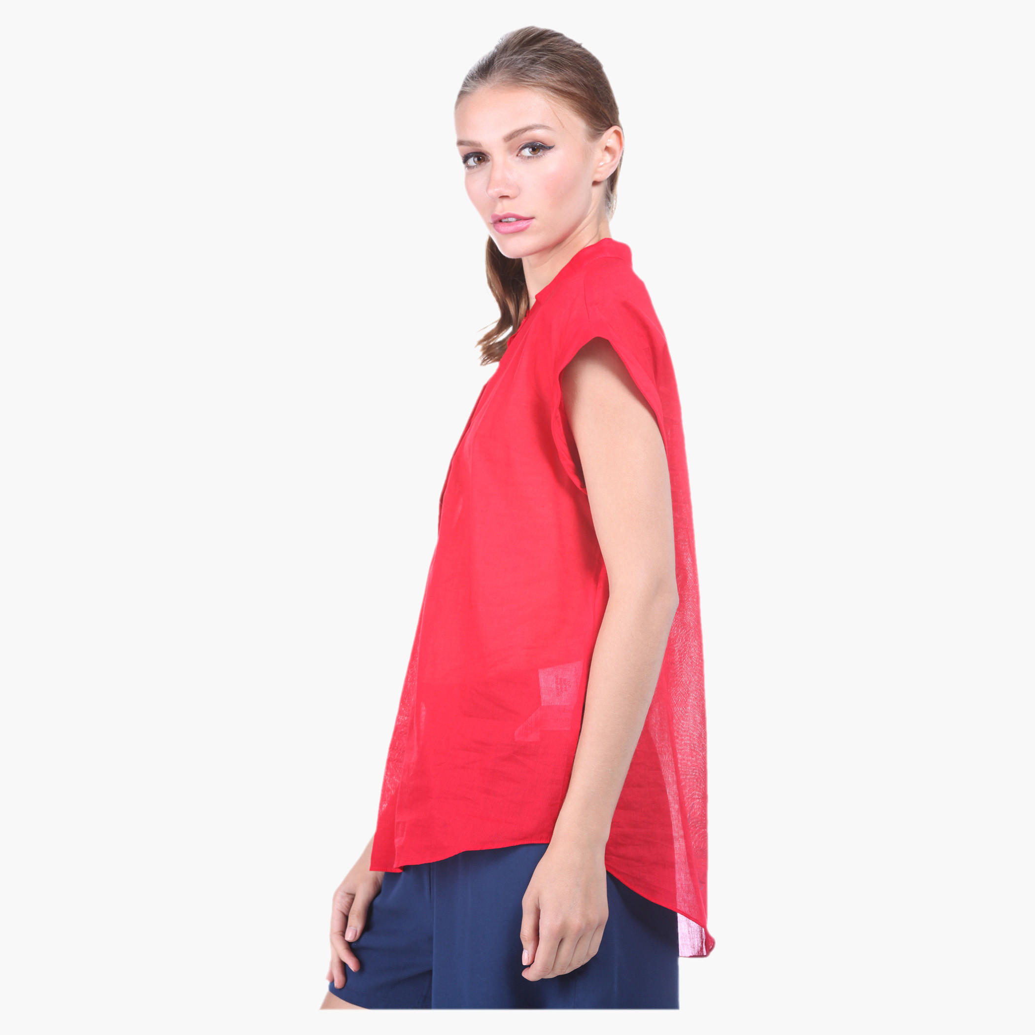 Solid Colour Shirt-women-clothing-shirtsandblouses-blouses-image-13