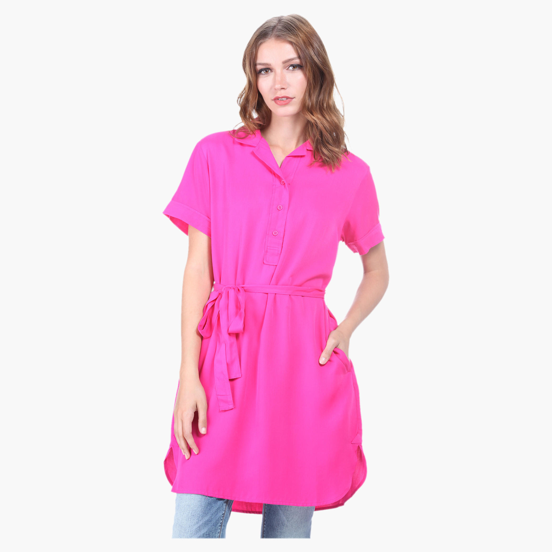 Long-sleeved Shirt Tunic-women-clothing-shirtsandblouses-blouses-image-1