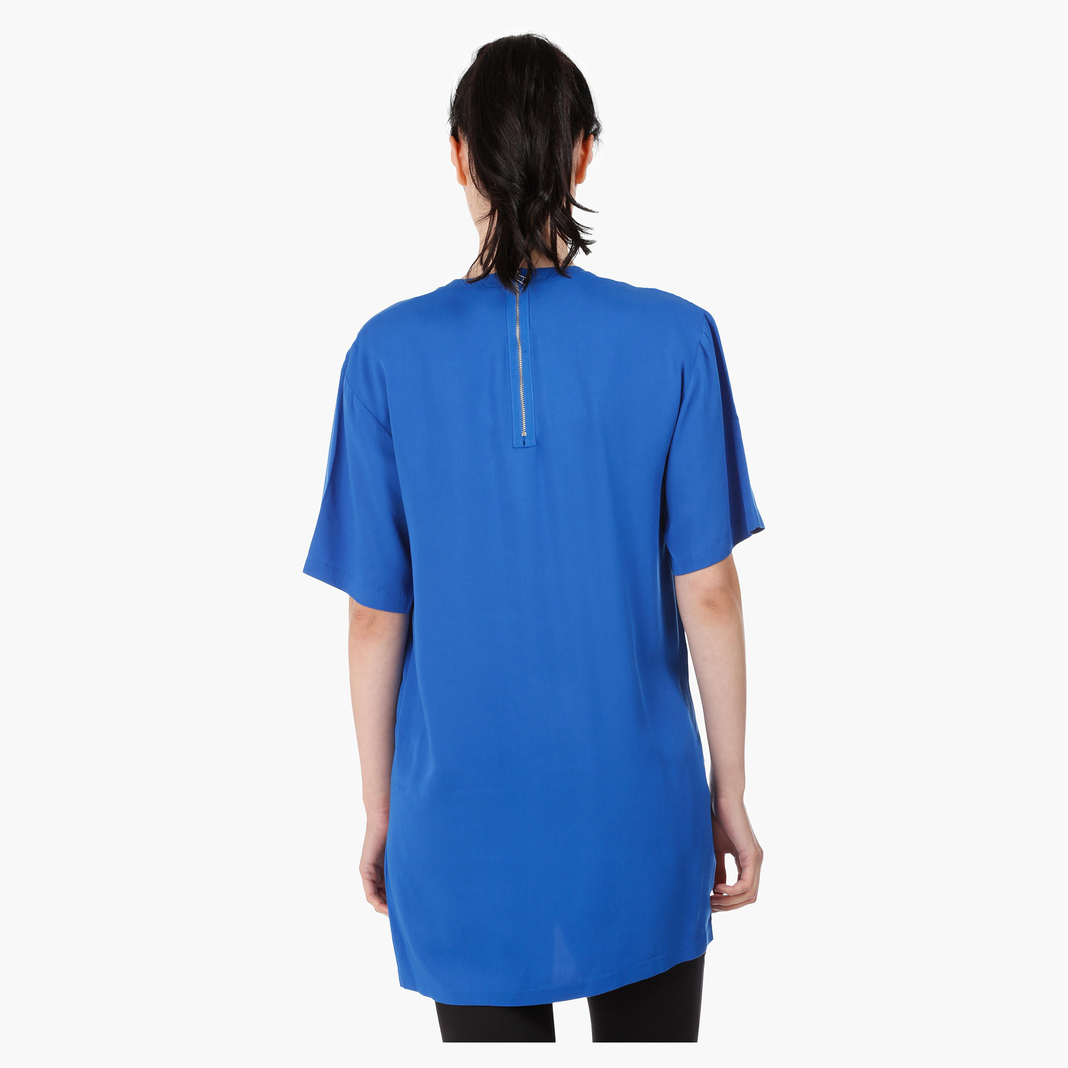 Tunic with Three Quarter Sleeves in Regular Fit-women-clothing-tshirts-image-2