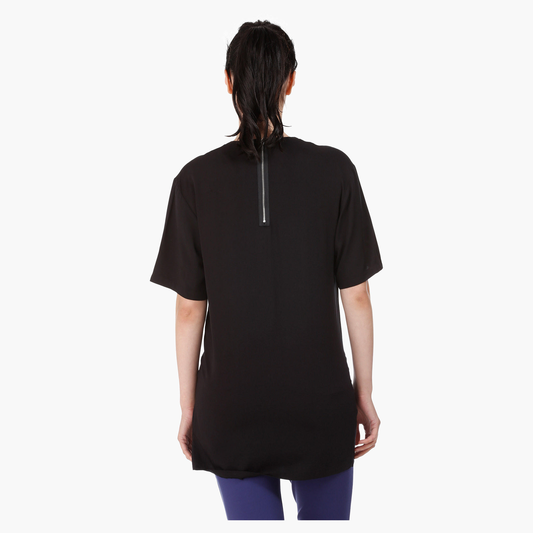 Tunic with Three Quarter Sleeves in Regular Fit-women-clothing-tshirts-image-7