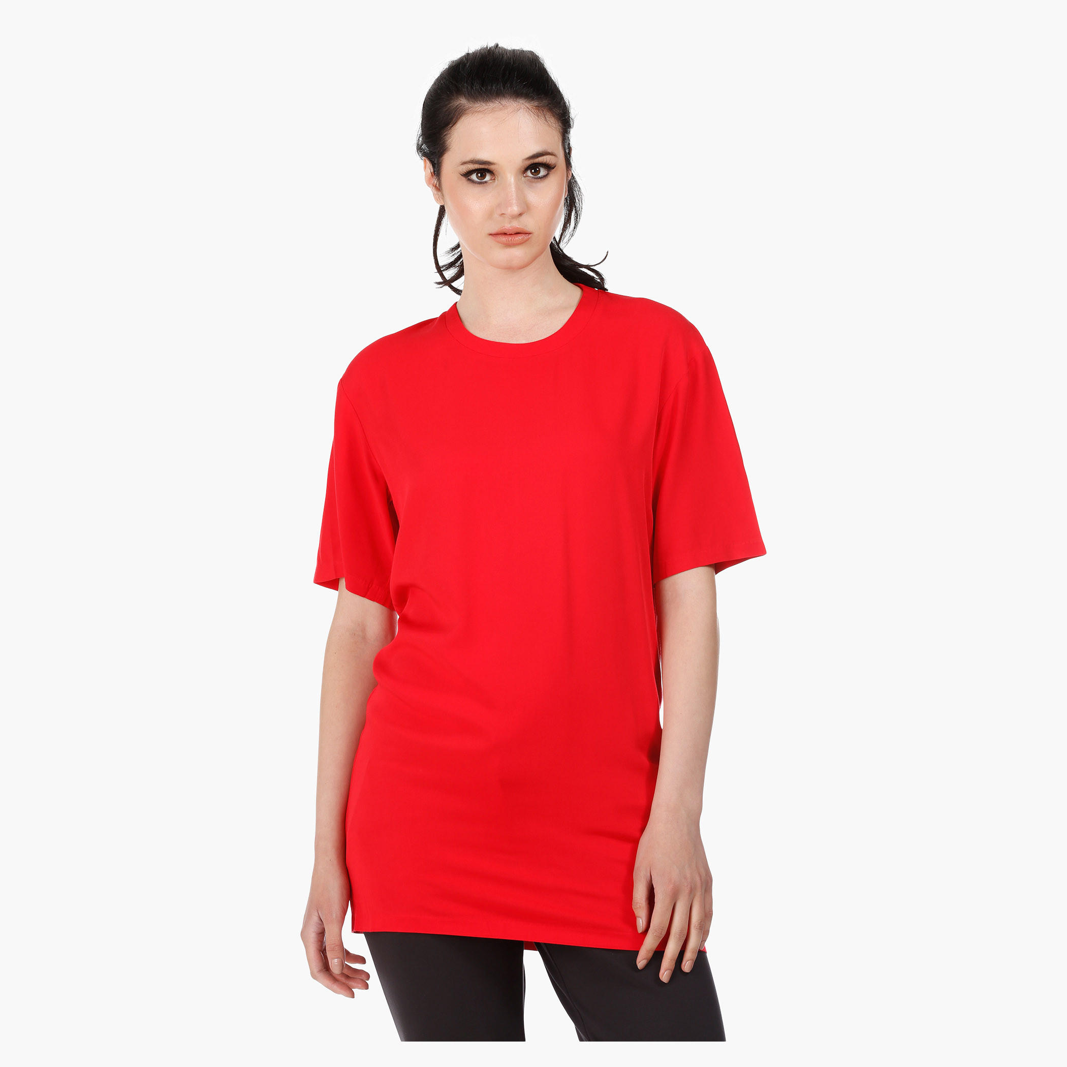 Tunic with Three Quarter Sleeves in Regular Fit-women-clothing-tshirts-image-11