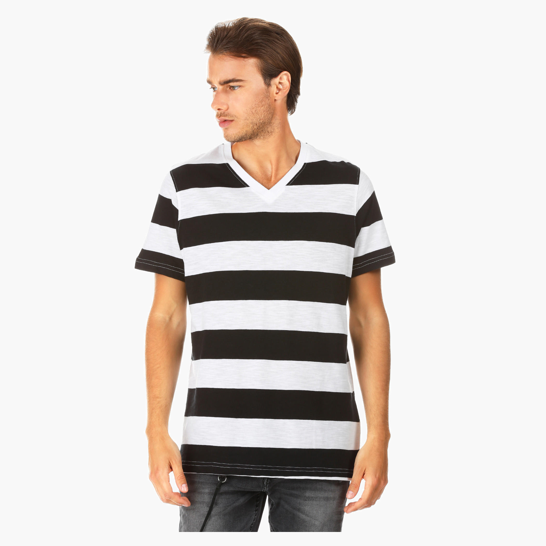 V-neck T-shirt-men-clothing-tshirtsandpolos-tshirts-image-1