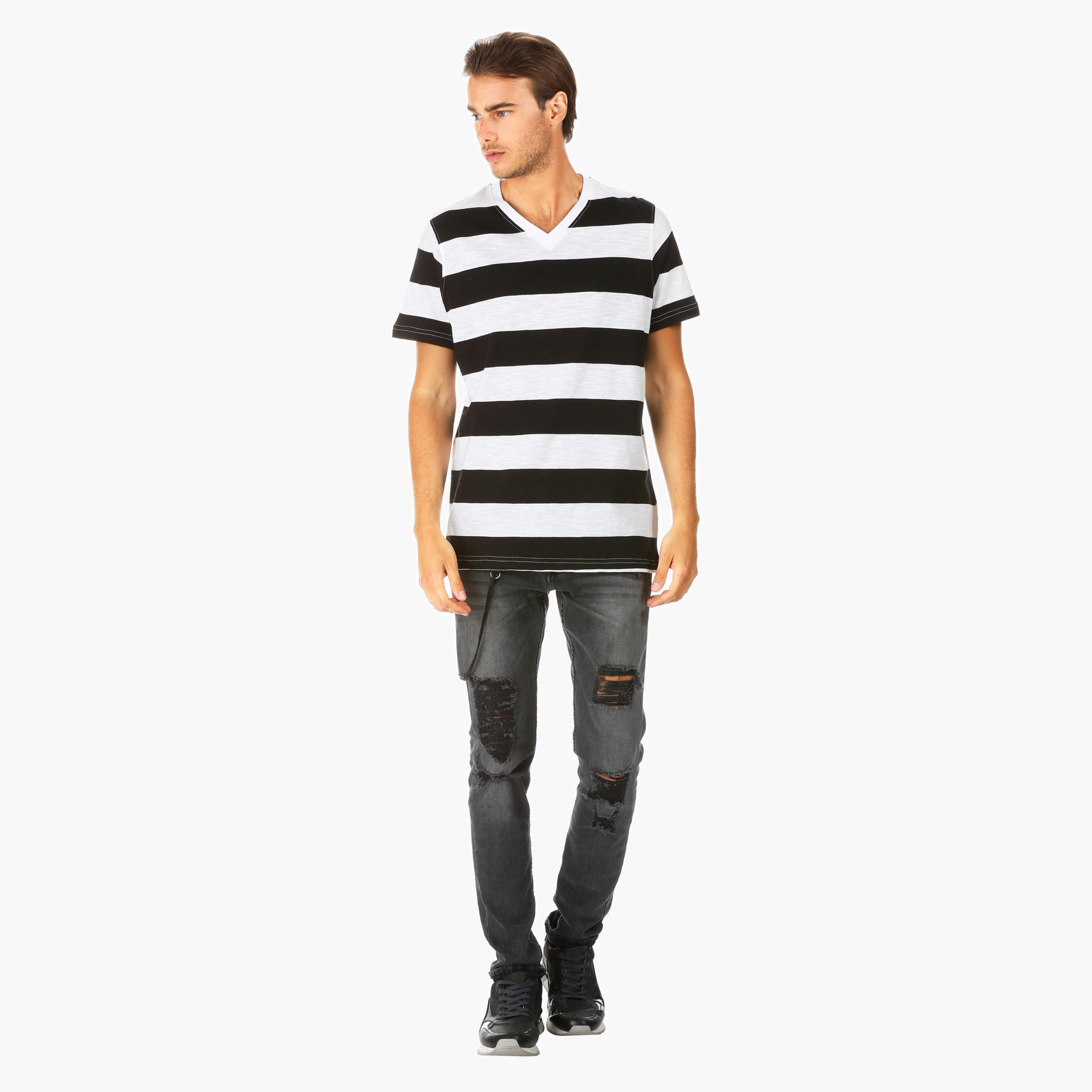 V-neck T-shirt-men-clothing-tshirtsandpolos-tshirts-image-1