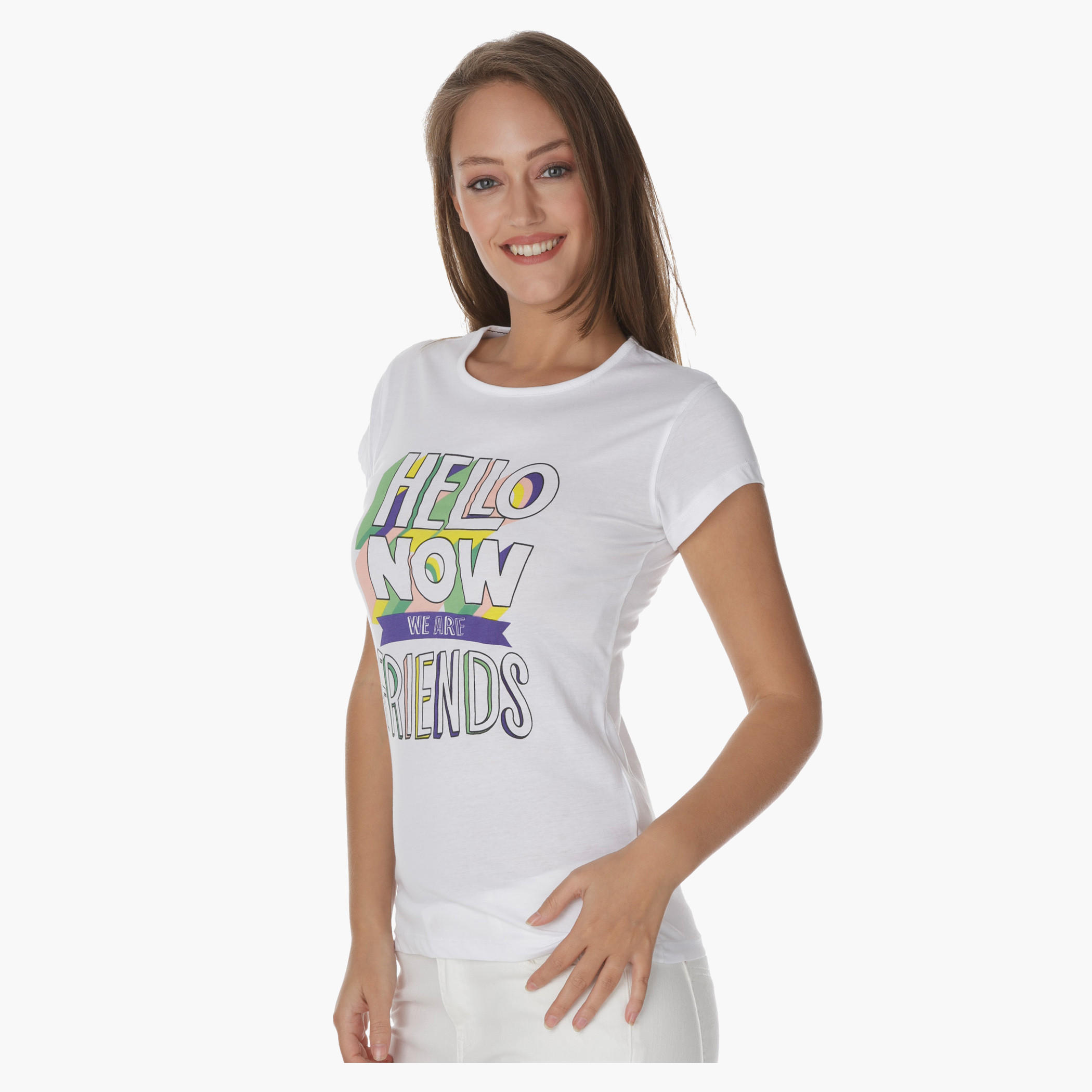 Short-sleeved Printed T-shirt-women-clothing-tshirts-image-3