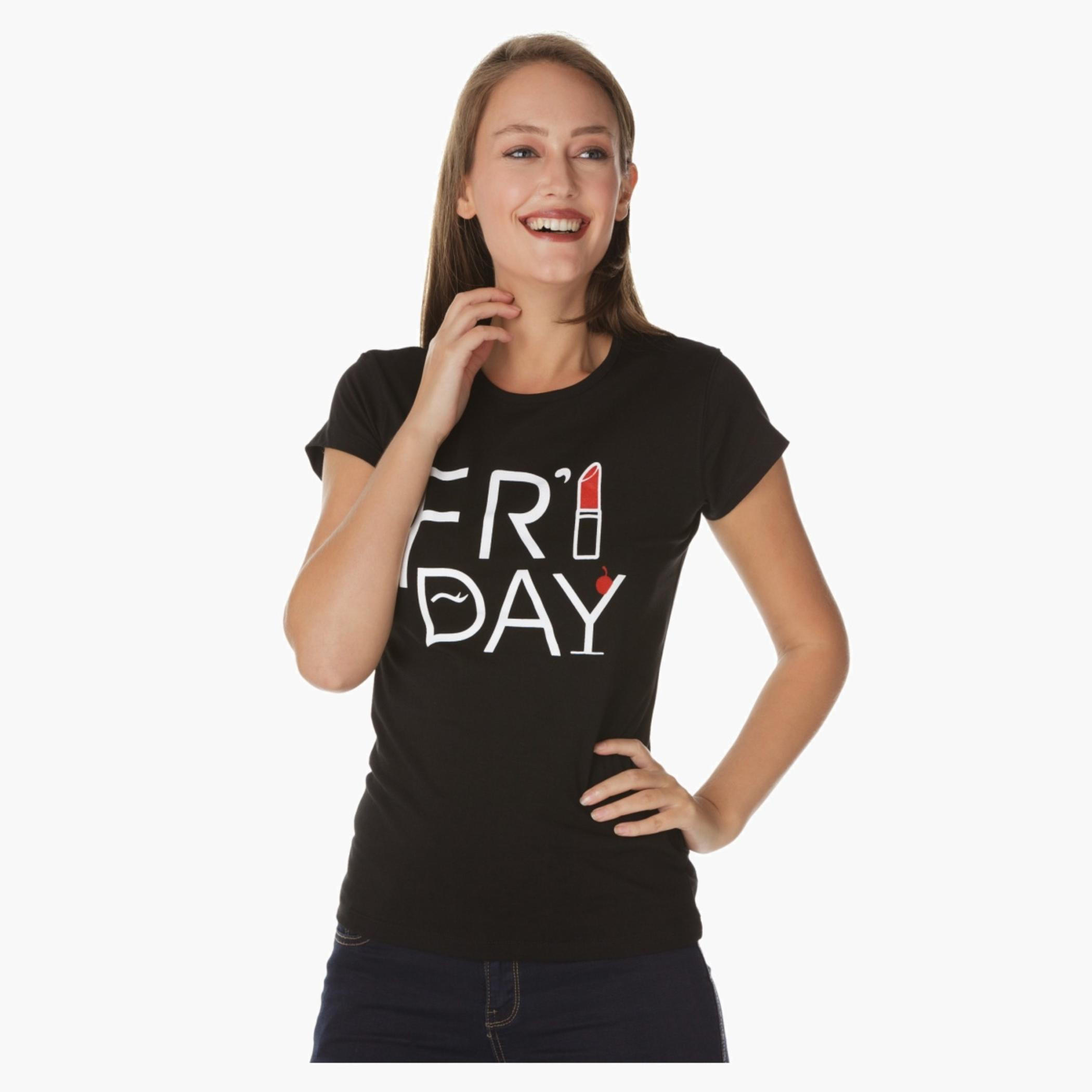 Short-sleeved Printed T-shirt-women-clothing-tshirts-image-1