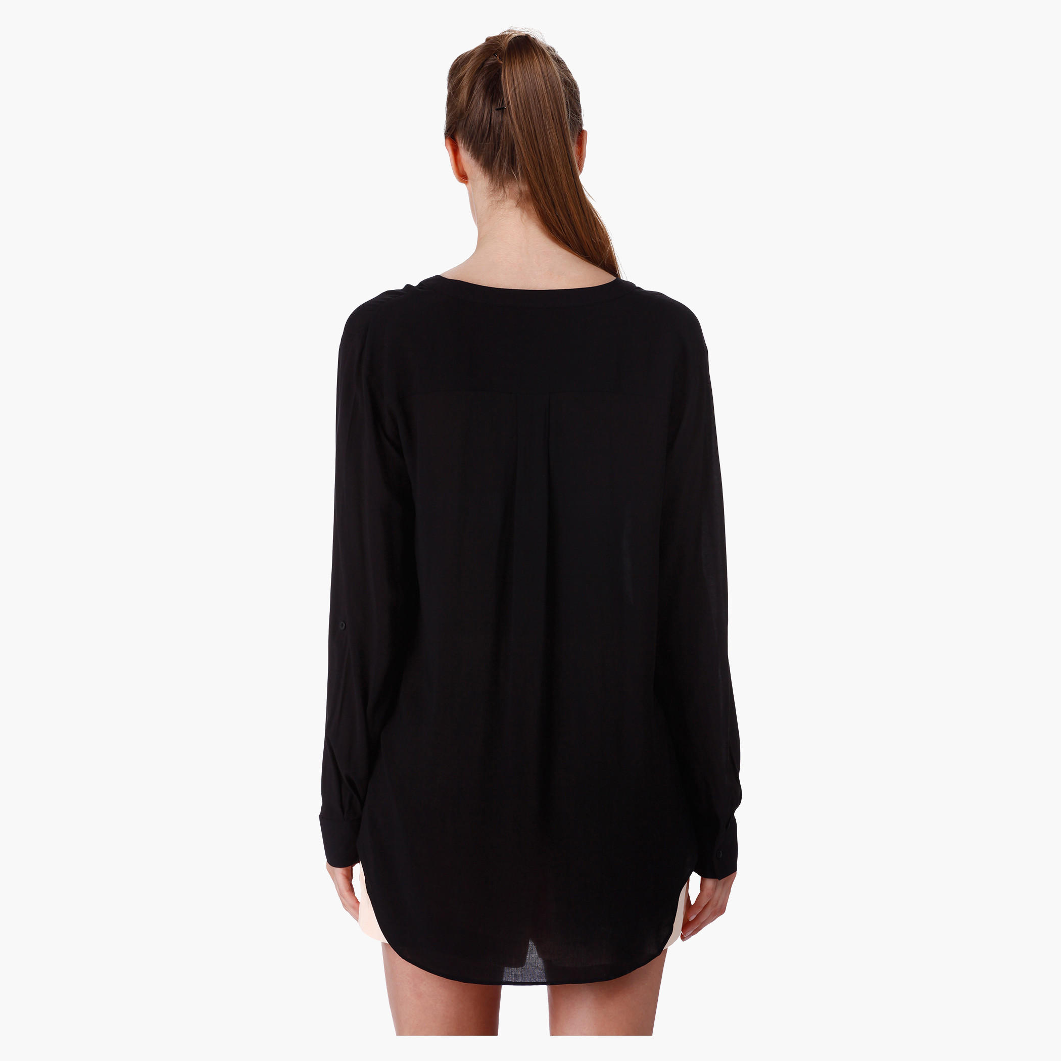 Woven Basic Blouse with Long Sleeves-women-clothing-shirtsandblouses-blouses-image-4