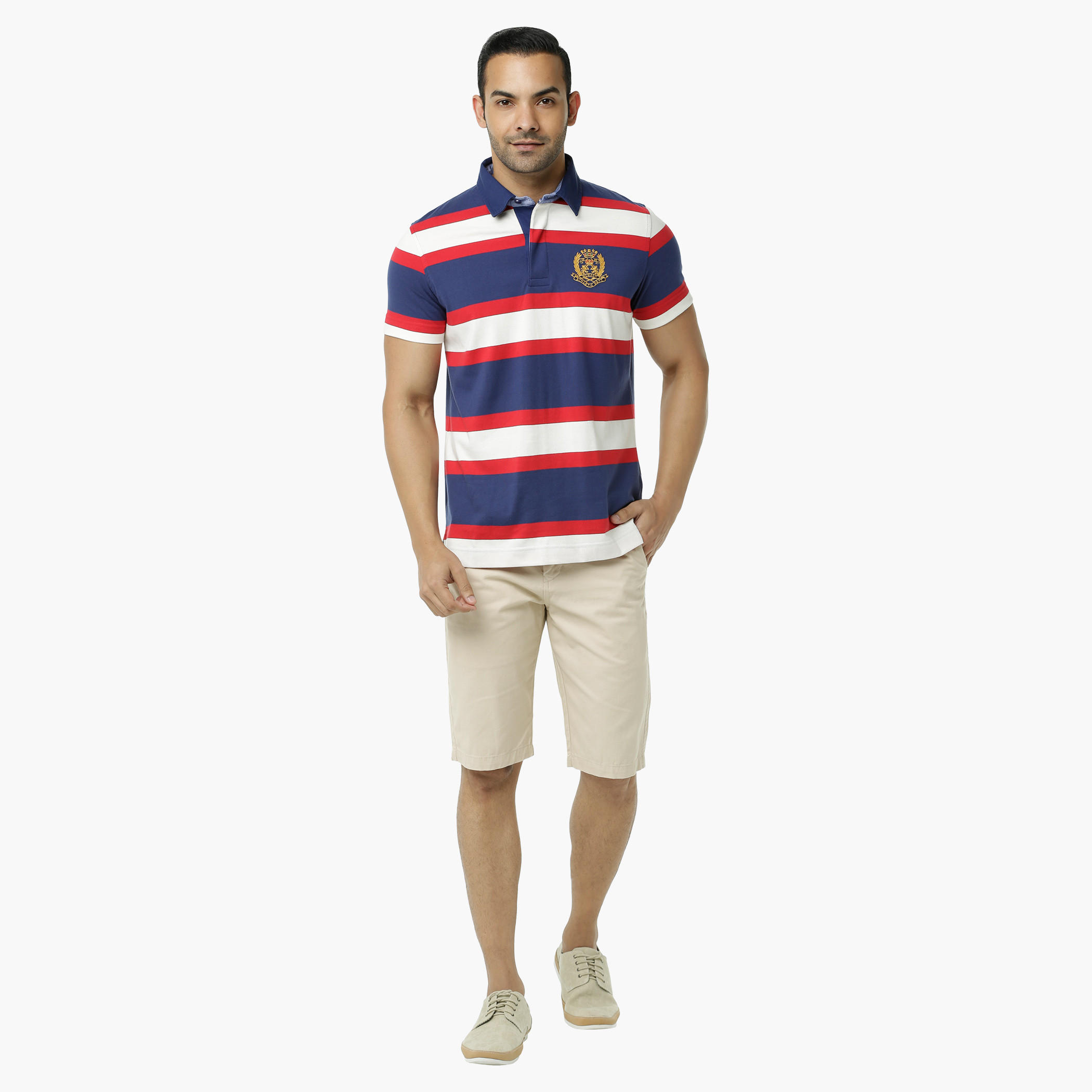 Basic Chino Shorts in Regular Fit-men-clothing-bottoms-shorts-image-1