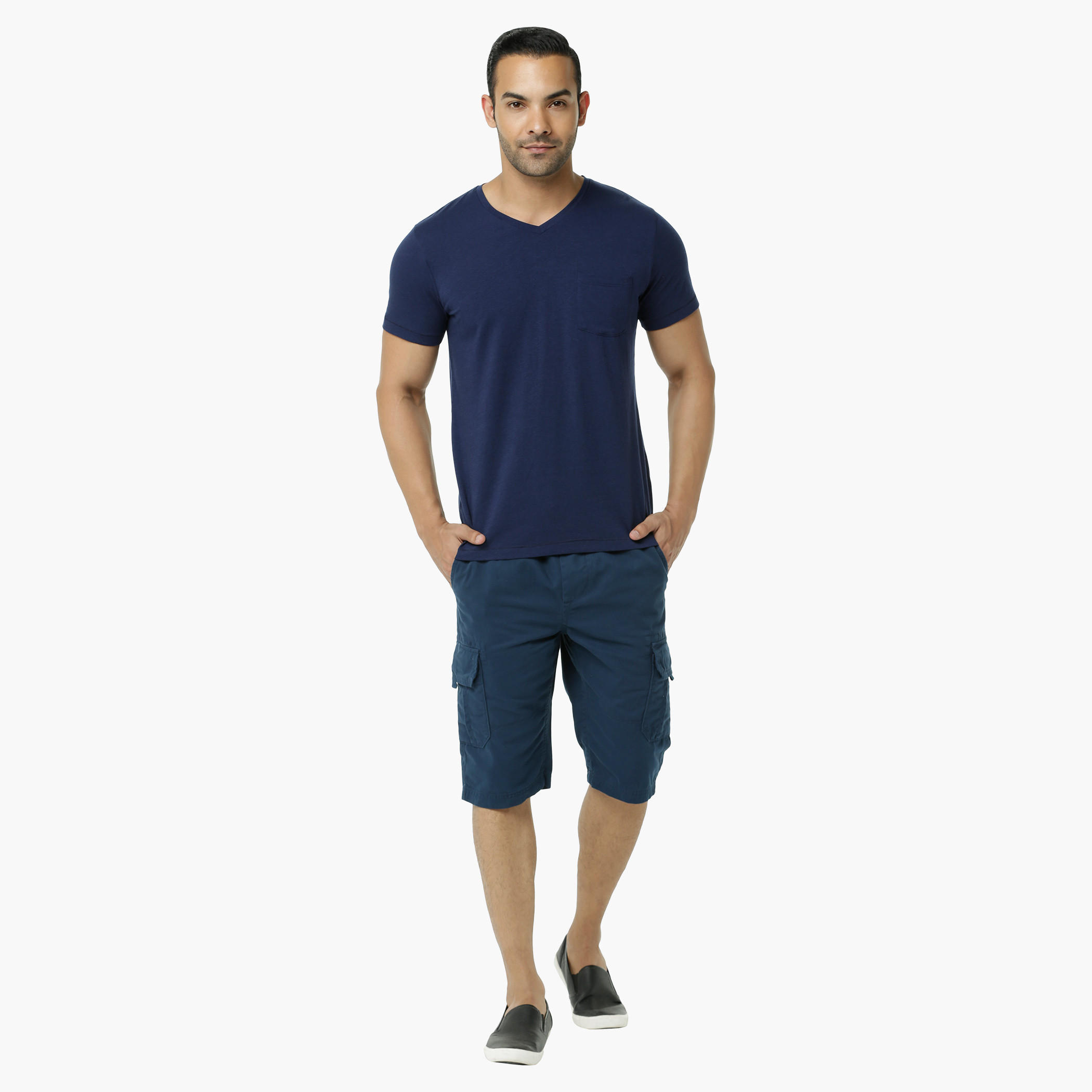 Chino Cargo Shorts in Regular Fit-men-clothing-bottoms-shorts-image-5