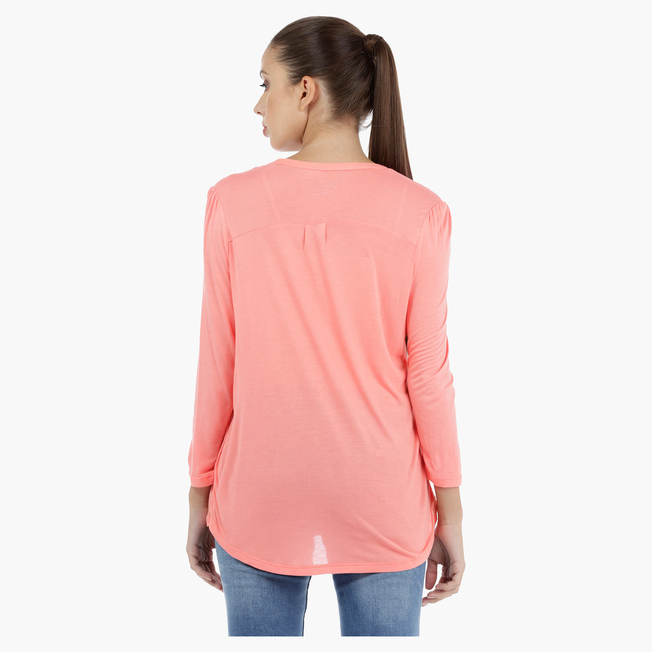 Knit Top with Long Sleeves-women-clothing-tshirts-image-4