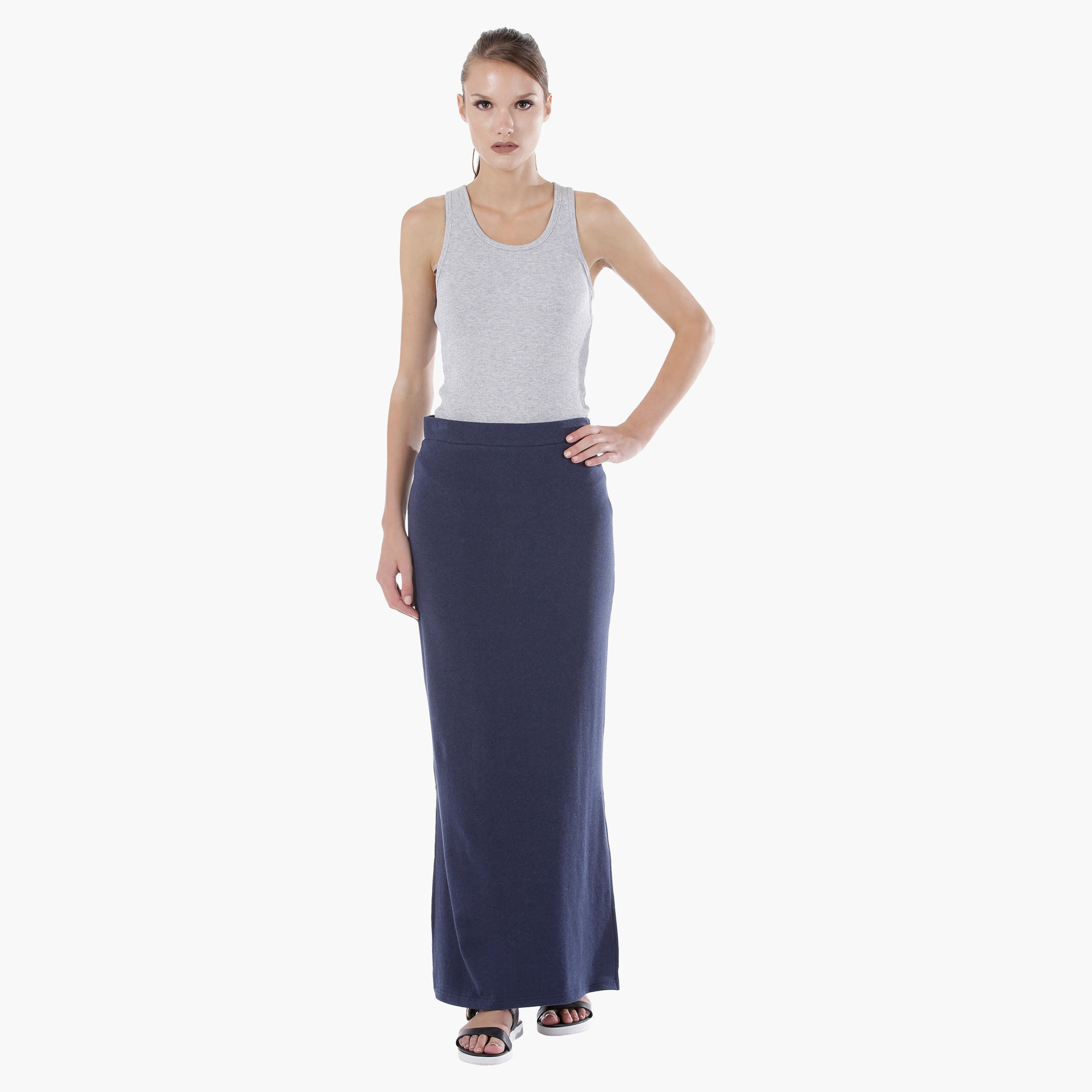 Basic Maxi Skirt in Regular Fit-women-clothing-bottoms-skirts-image-5
