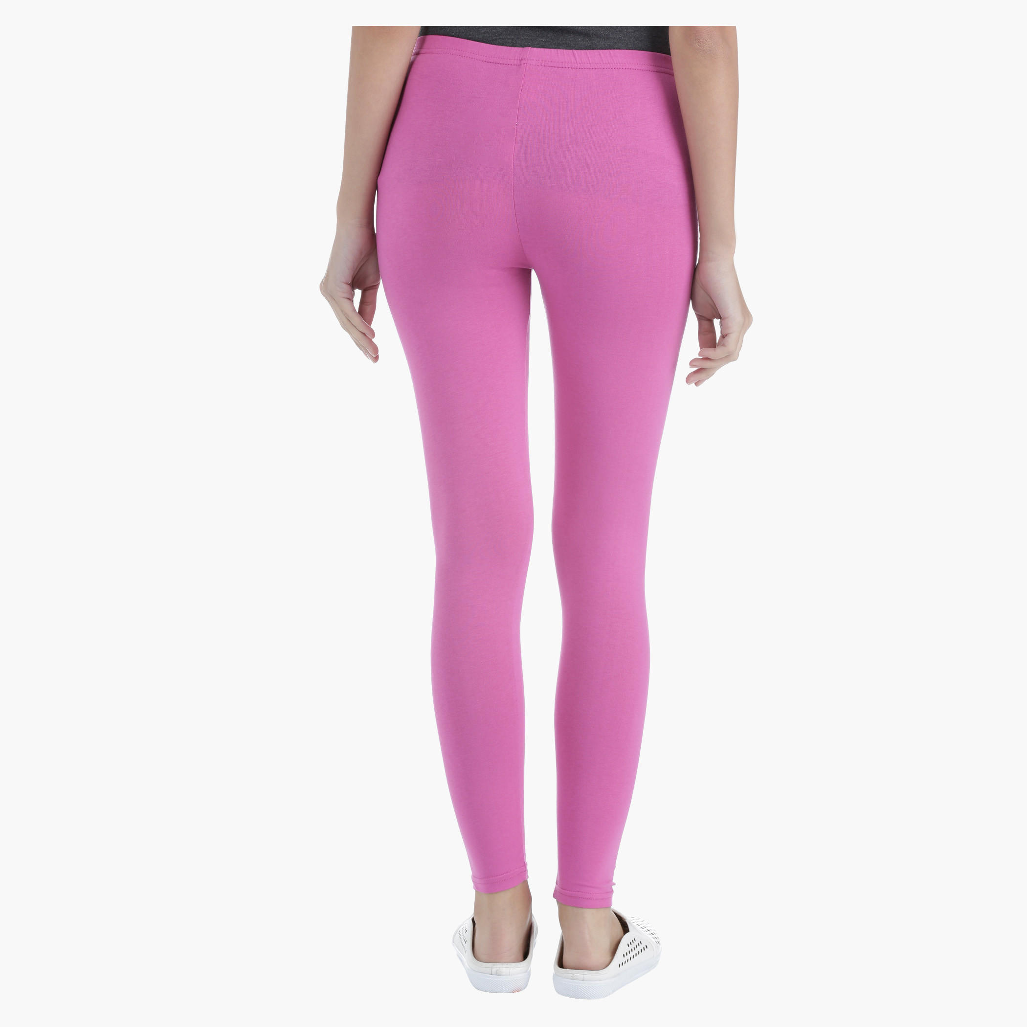 Basic Long Leggings in Regular Fit-women-clothing-bottoms-leggings-image-4