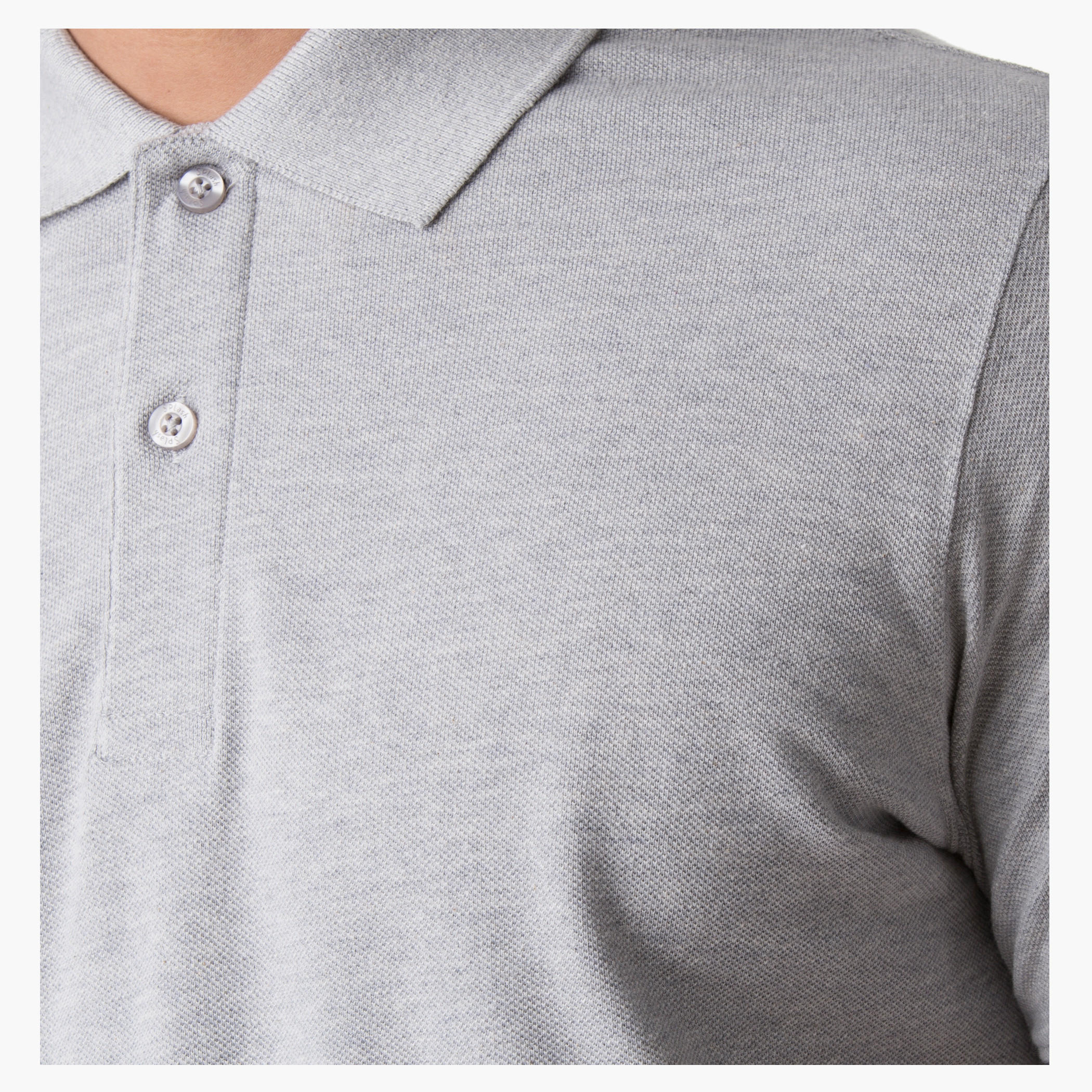 Basic Cotton Polo Neck T-Shirt with Short Sleeves-men-clothing-tshirtsandpolos-polos-image-4