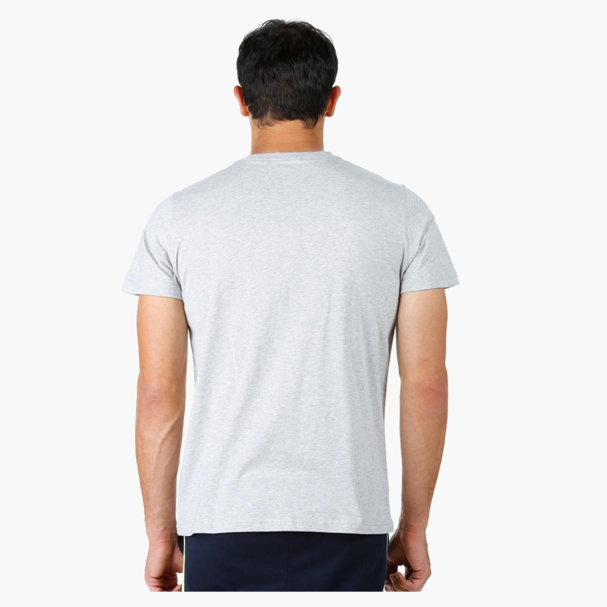 Crew Neck Cotton T-Shirt with Graphic Print and Short Sleeves-men-clothing-tshirtsandpolos-tshirts-image-2