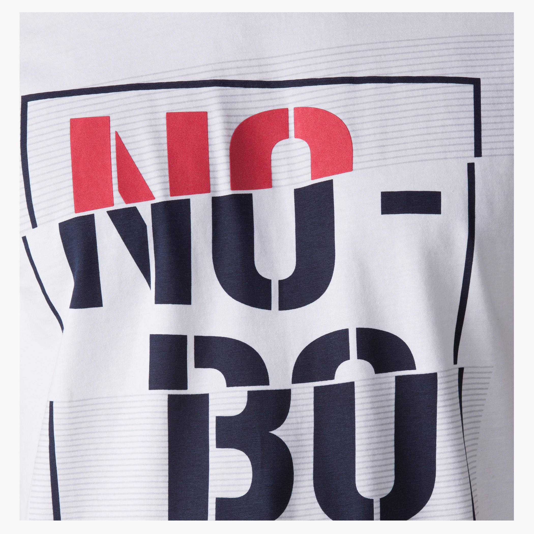 Basic Screen Printed Cotton T-Shirt with Short Sleeves and Crew Neck-men-clothing-tshirtsandpolos-tshirts-image-4