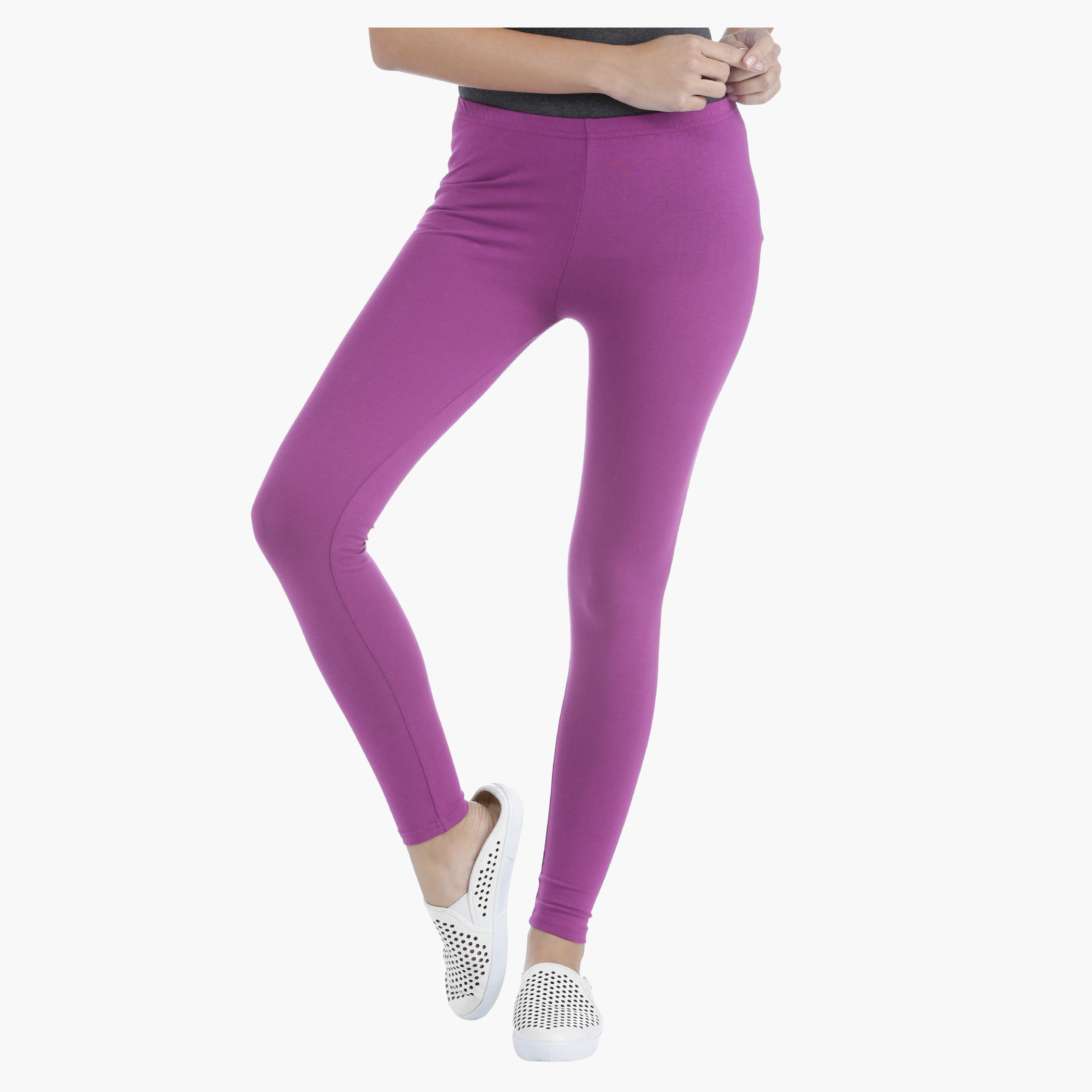 Basic Long Leggings in Regular Fit-women-clothing-bottoms-leggings-image-6