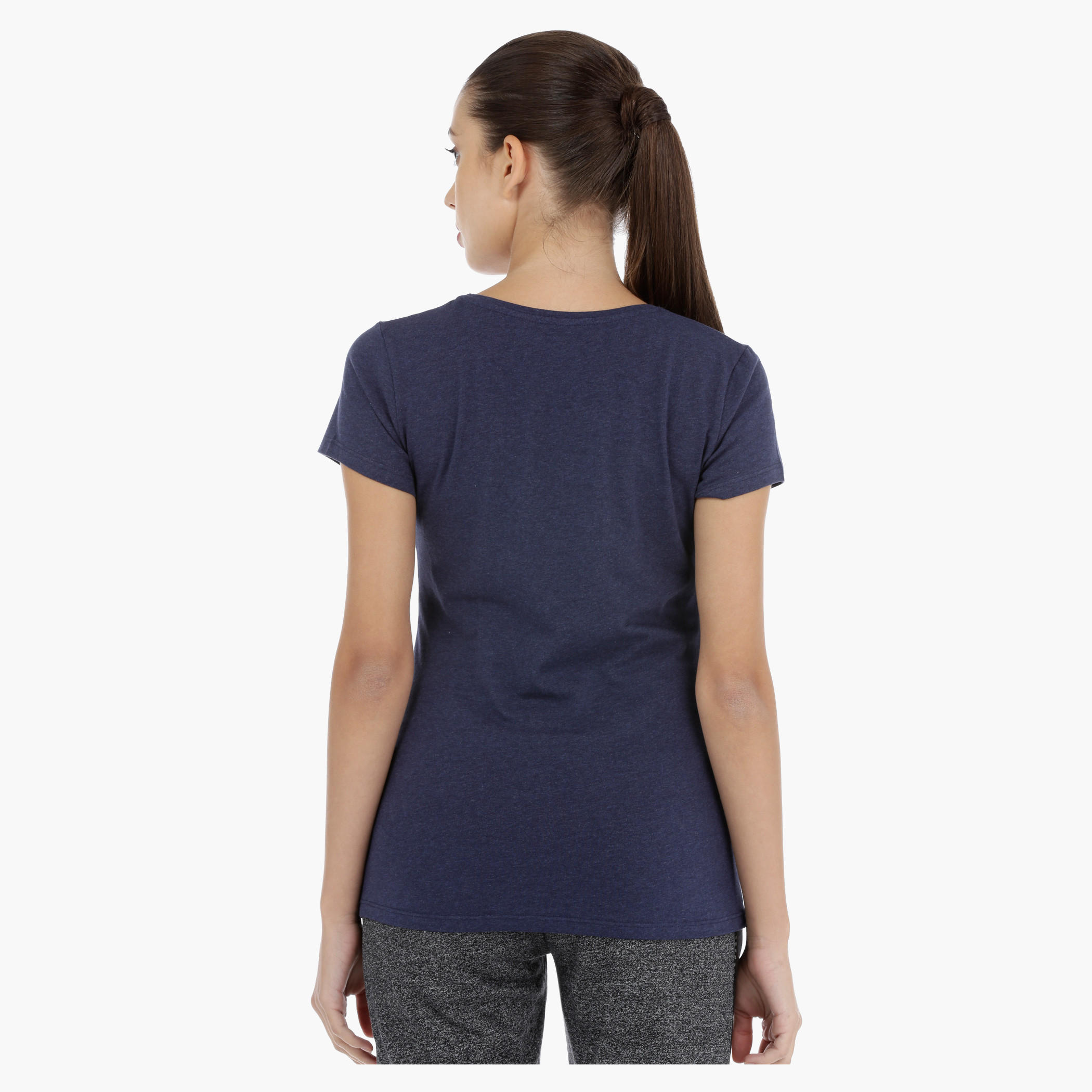 Round Neck T-Shirt with Short Sleeves-women-clothing-tshirts-image-7