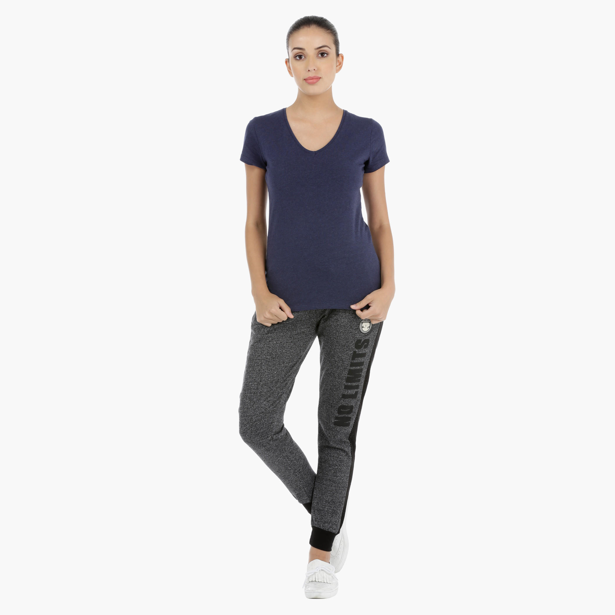 Round Neck T-Shirt with Short Sleeves-women-clothing-tshirts-image-10
