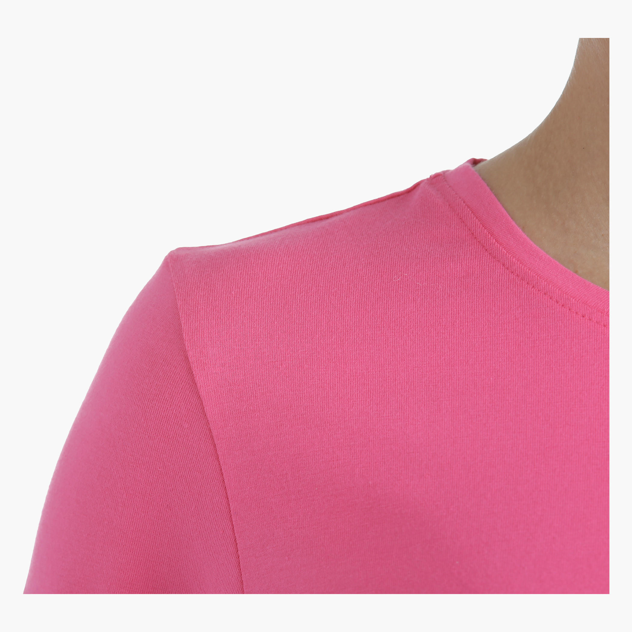 Basic Top with Crew Neck and Long Sleeves in Regular Fit-women-clothing-tshirts-image-2