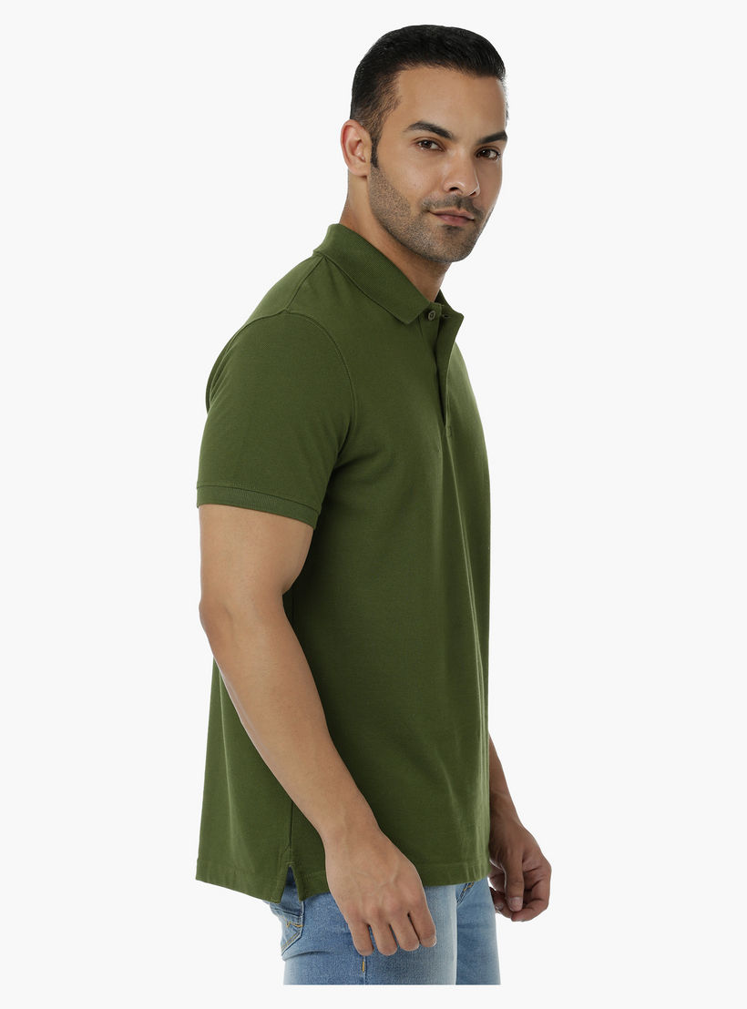 Cotton Polo T-Shirt with Pique Collar and Short Sleeves in Regular Fit-men-clothing-tshirtsandpolos-polos-image-3