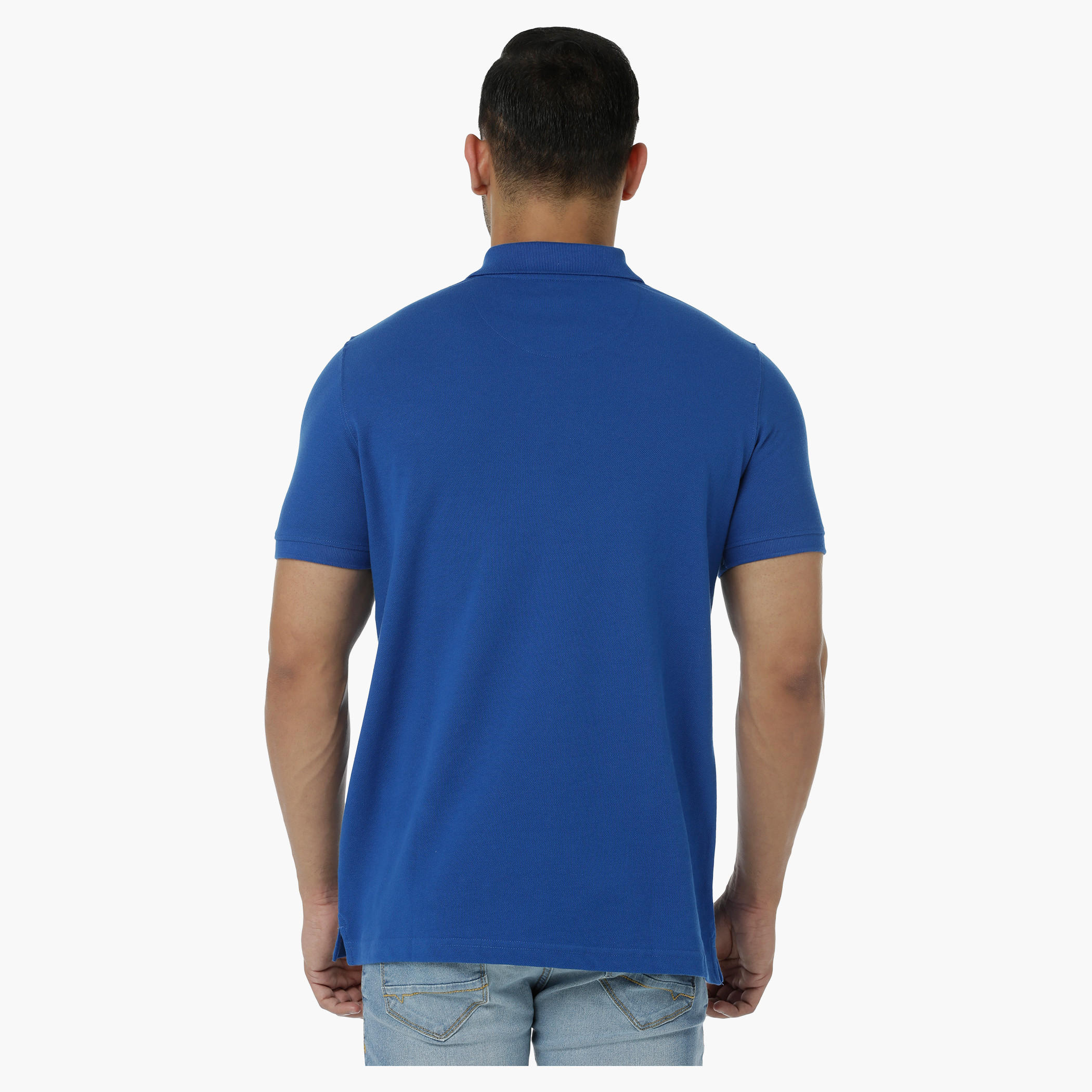 Cotton Polo T-Shirt with Pique Collar and Short Sleeves in Regular Fit-men-clothing-tshirtsandpolos-polos-image-7