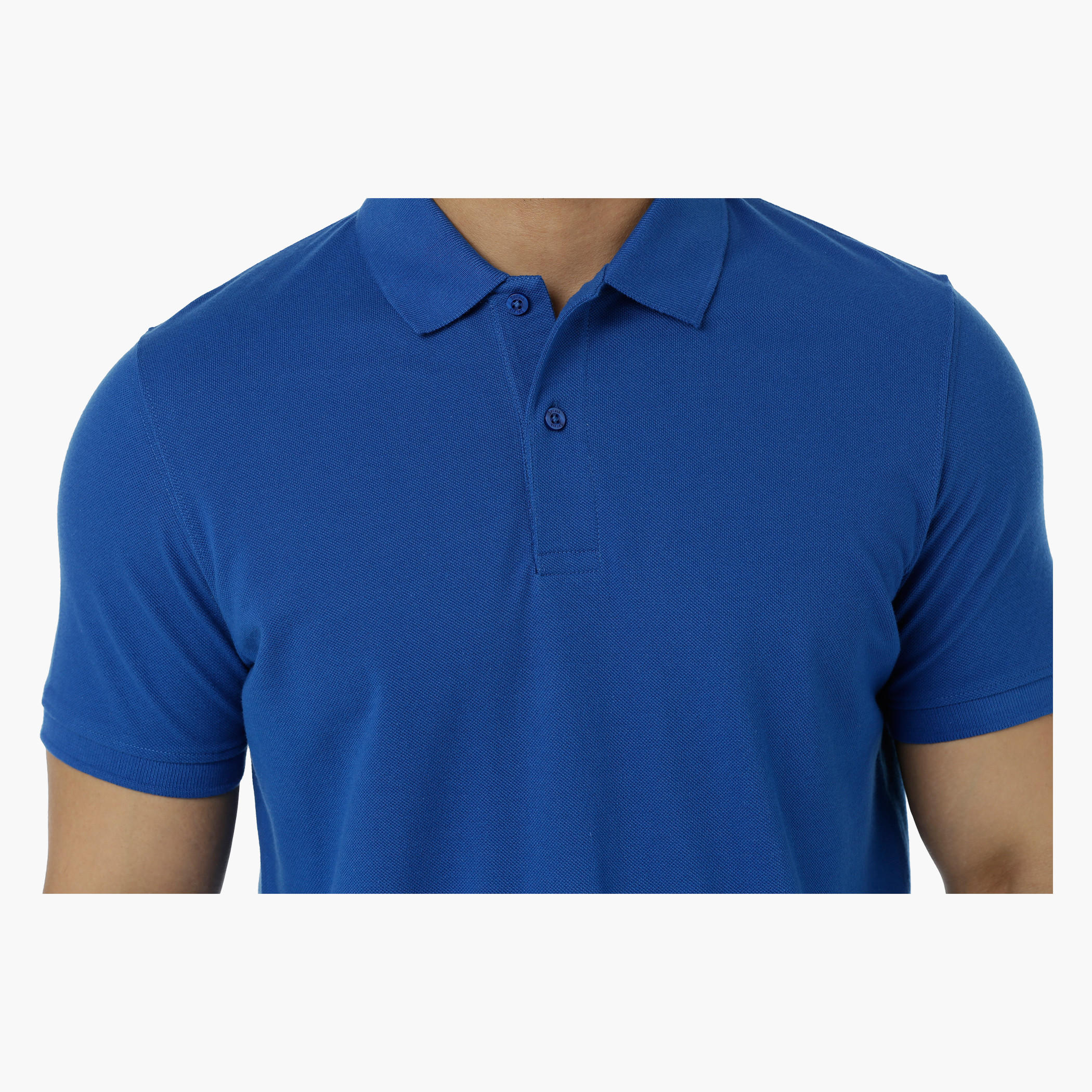 Cotton Polo T-Shirt with Pique Collar and Short Sleeves in Regular Fit-men-clothing-tshirtsandpolos-polos-image-9