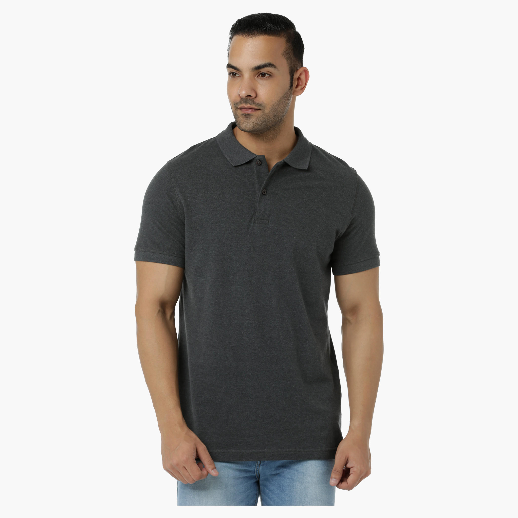 Cotton Polo T-Shirt with Pique Collar and Short Sleeves in Regular Fit-men-clothing-tshirtsandpolos-polos-image-16