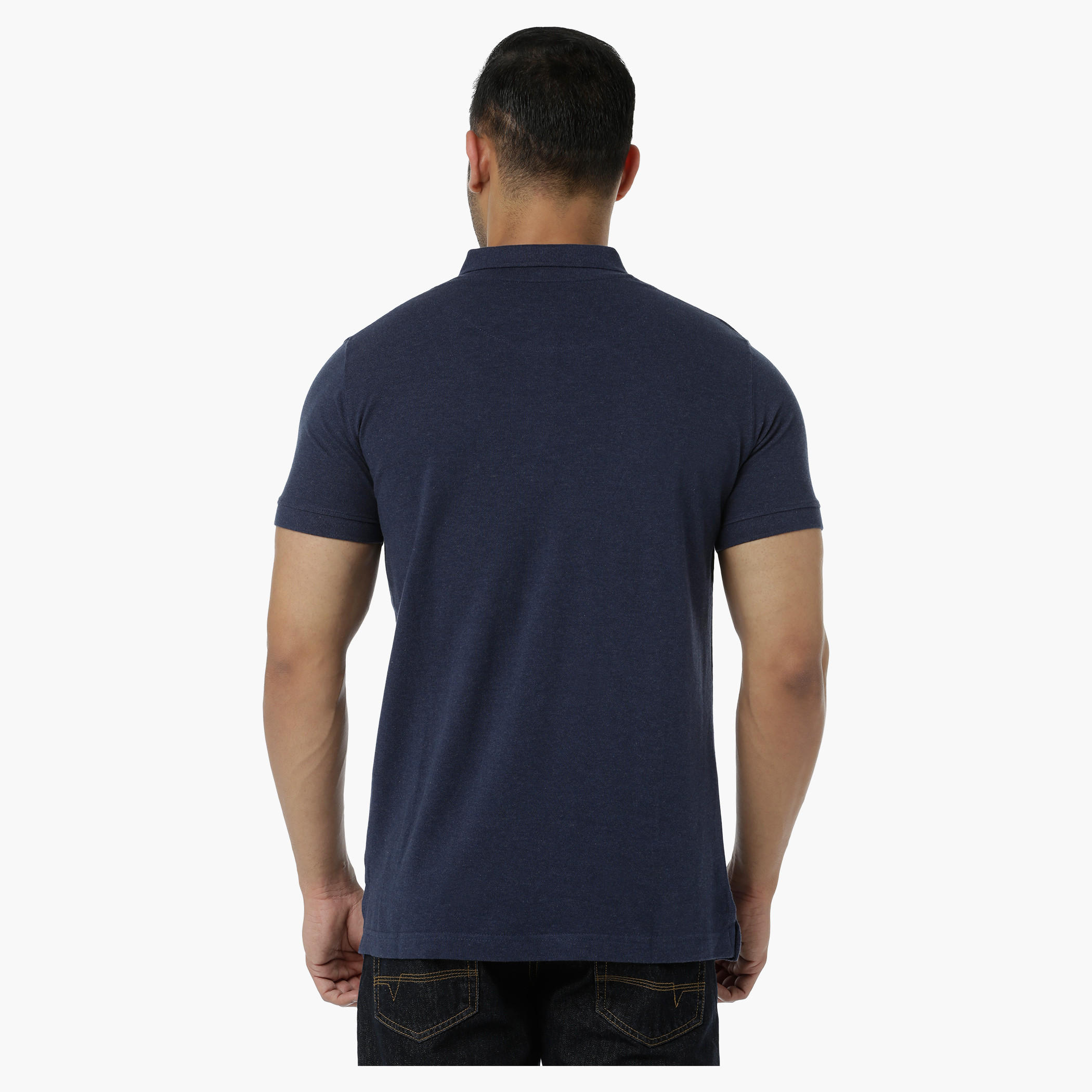 Cotton Polo T-Shirt with Pique Collar and Short Sleeves in Regular Fit-men-clothing-tshirtsandpolos-polos-image-22