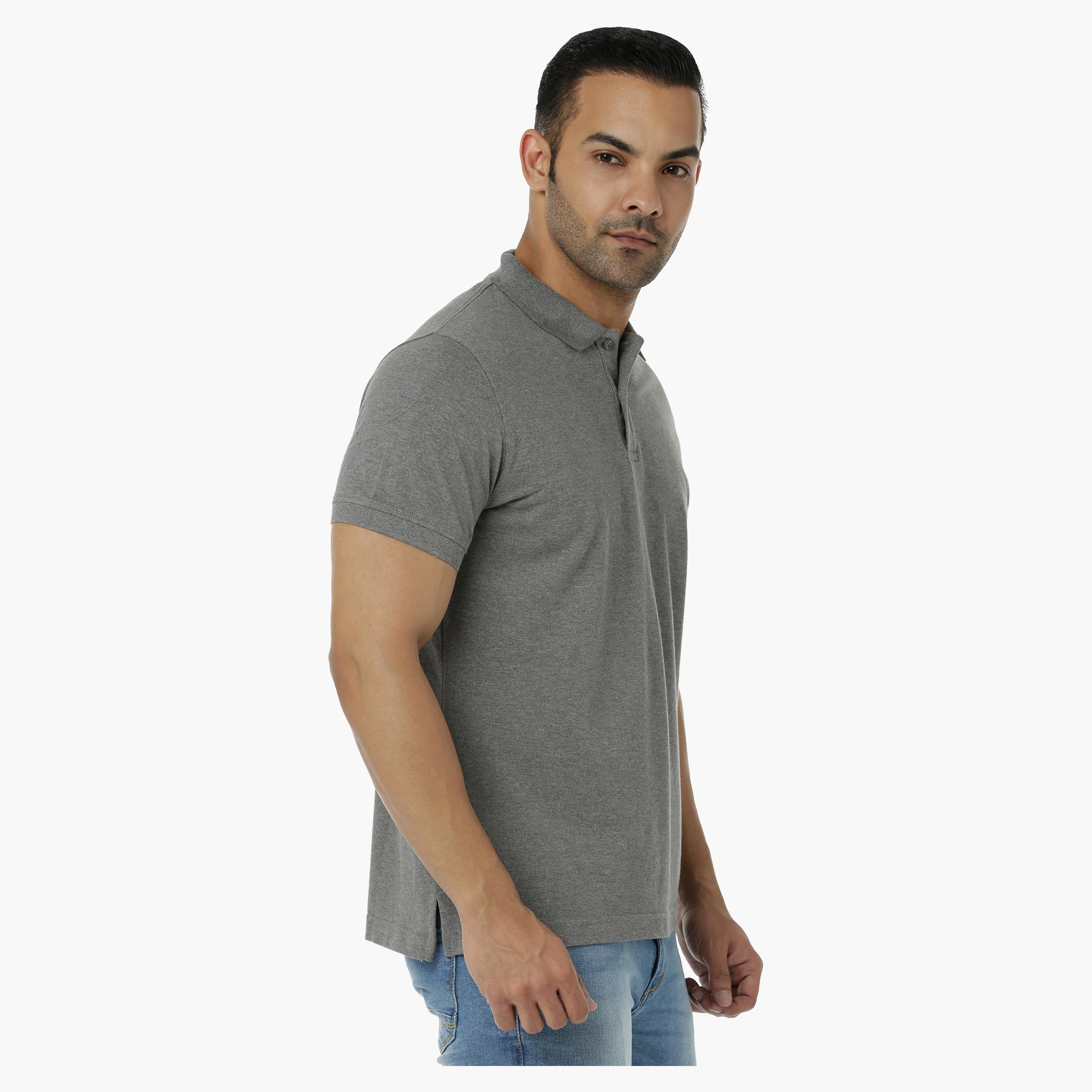 Cotton Polo T-Shirt with Pique Collar and Short Sleeves in Regular Fit-men-clothing-tshirtsandpolos-polos-image-28