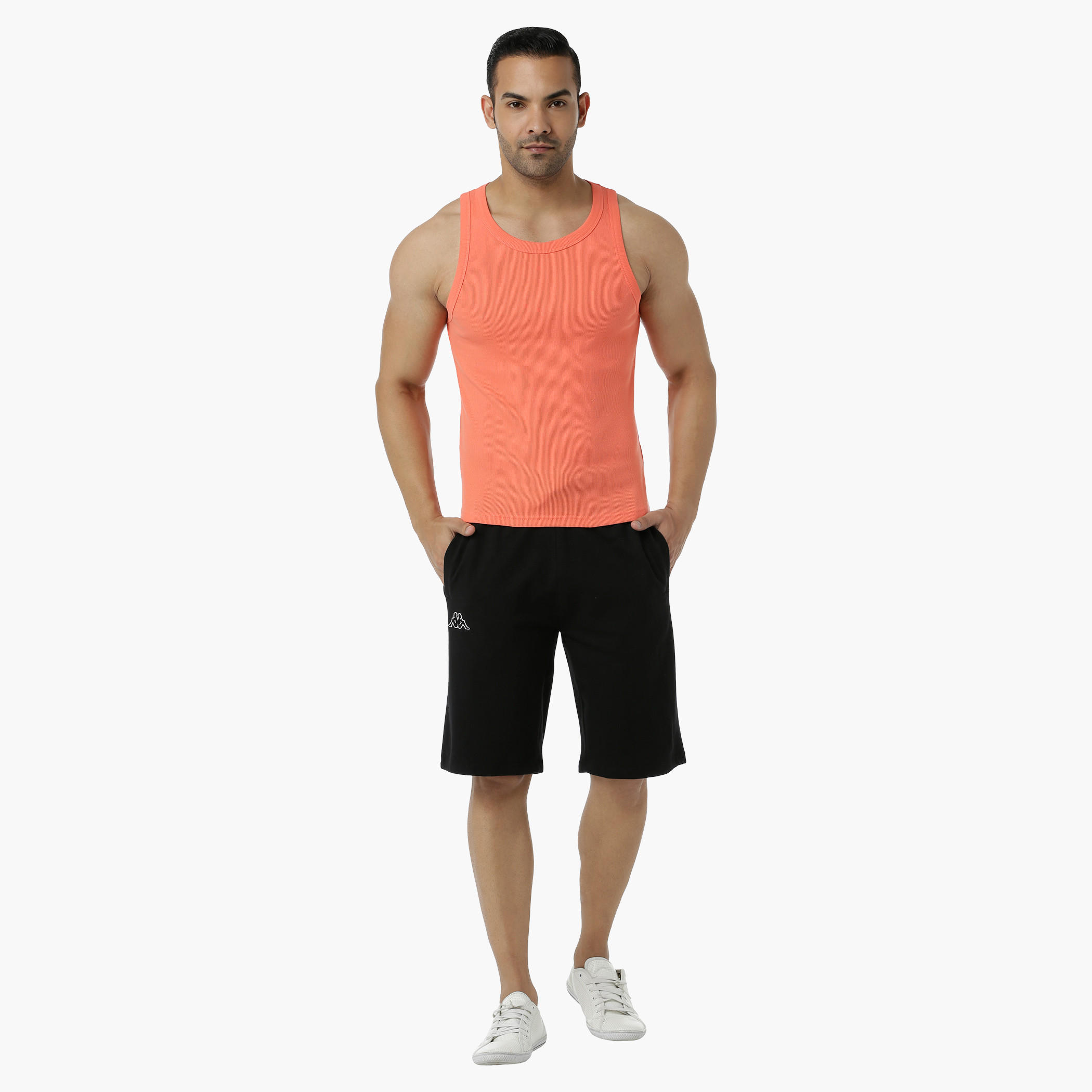 Cotton Rib Vest with Round Neck in Regular Fit-men-clothing-tshirtsandpolos-vests-image-15