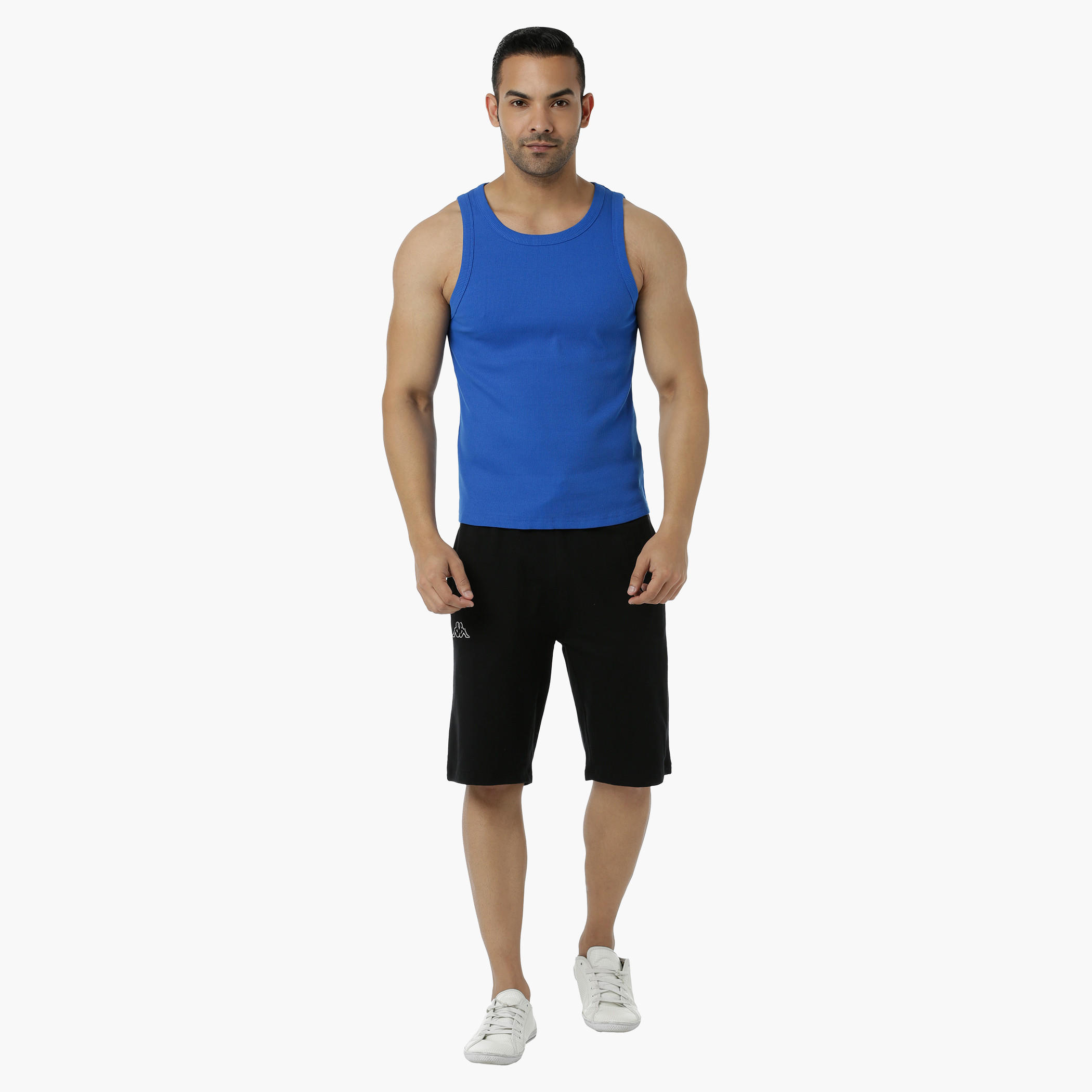Cotton Rib Vest with Round Neck in Regular Fit-men-clothing-tshirtsandpolos-vests-image-20