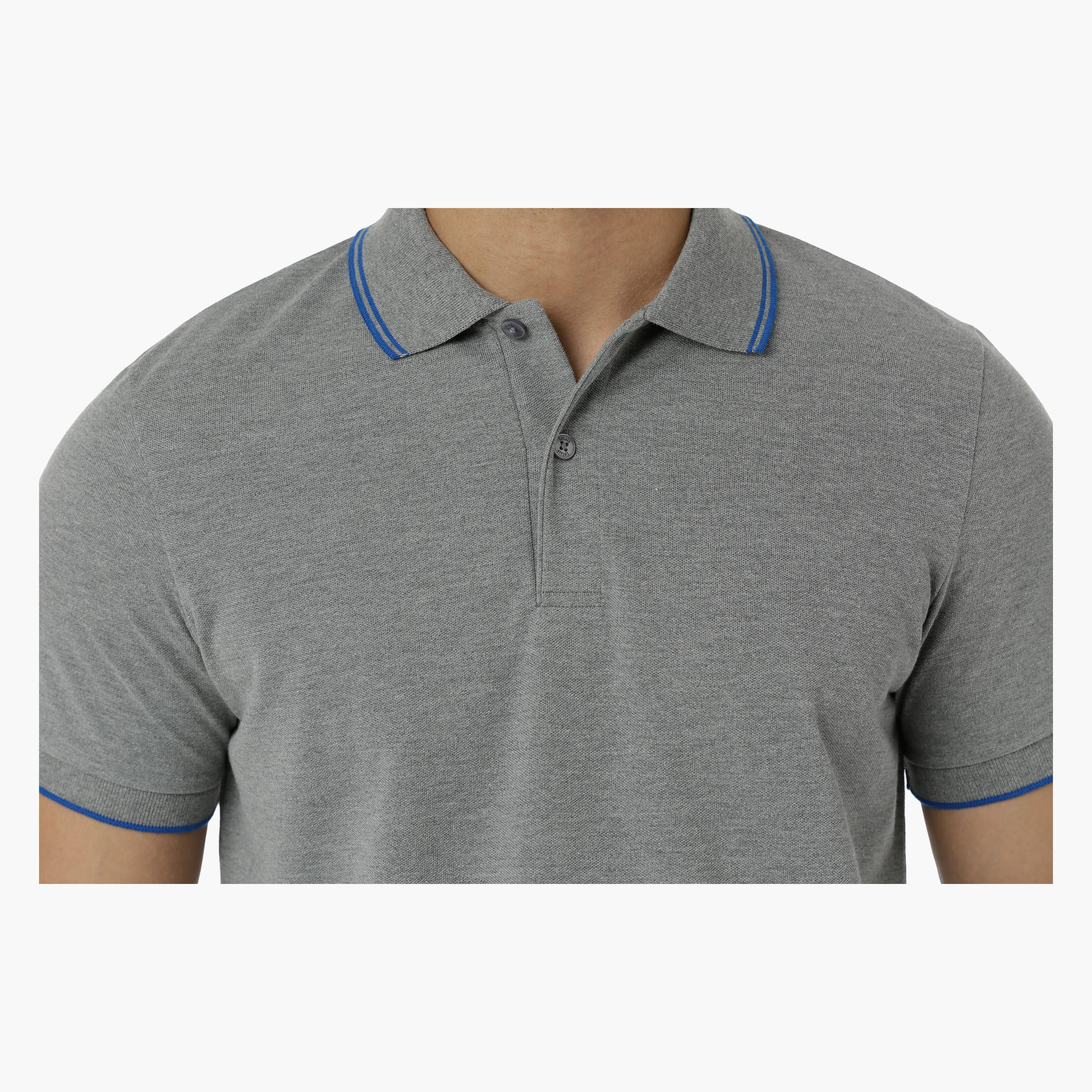 Cotton Polo T-Shirt with Pique Collar Tipping and Short Sleeves in Regular Fit-men-clothing-tshirtsandpolos-polos-image-14