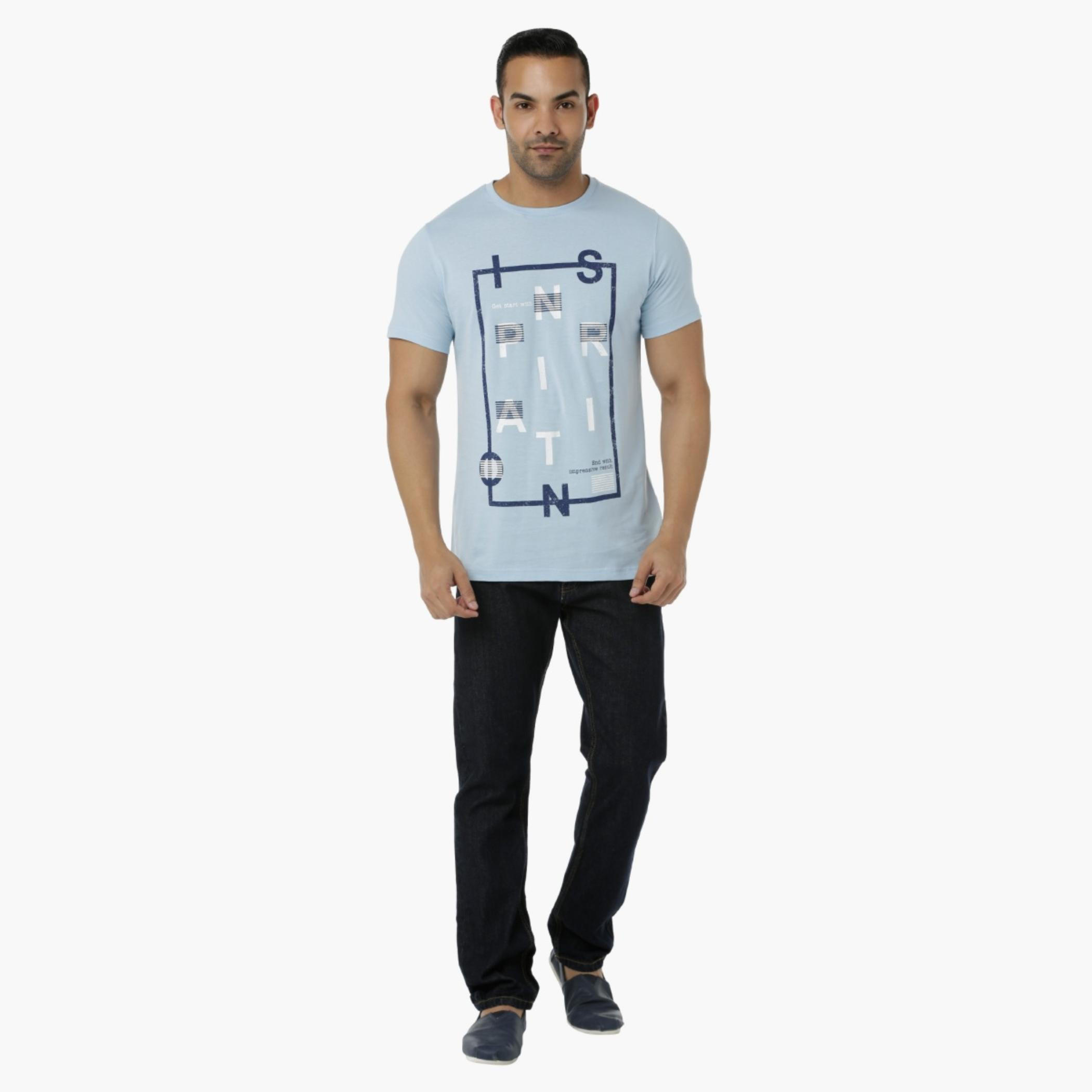 Printed Cotton T-Shirt with Round Neck and Short Sleeves in Regular Fit-men-clothing-tshirtsandpolos-tshirts-image-5