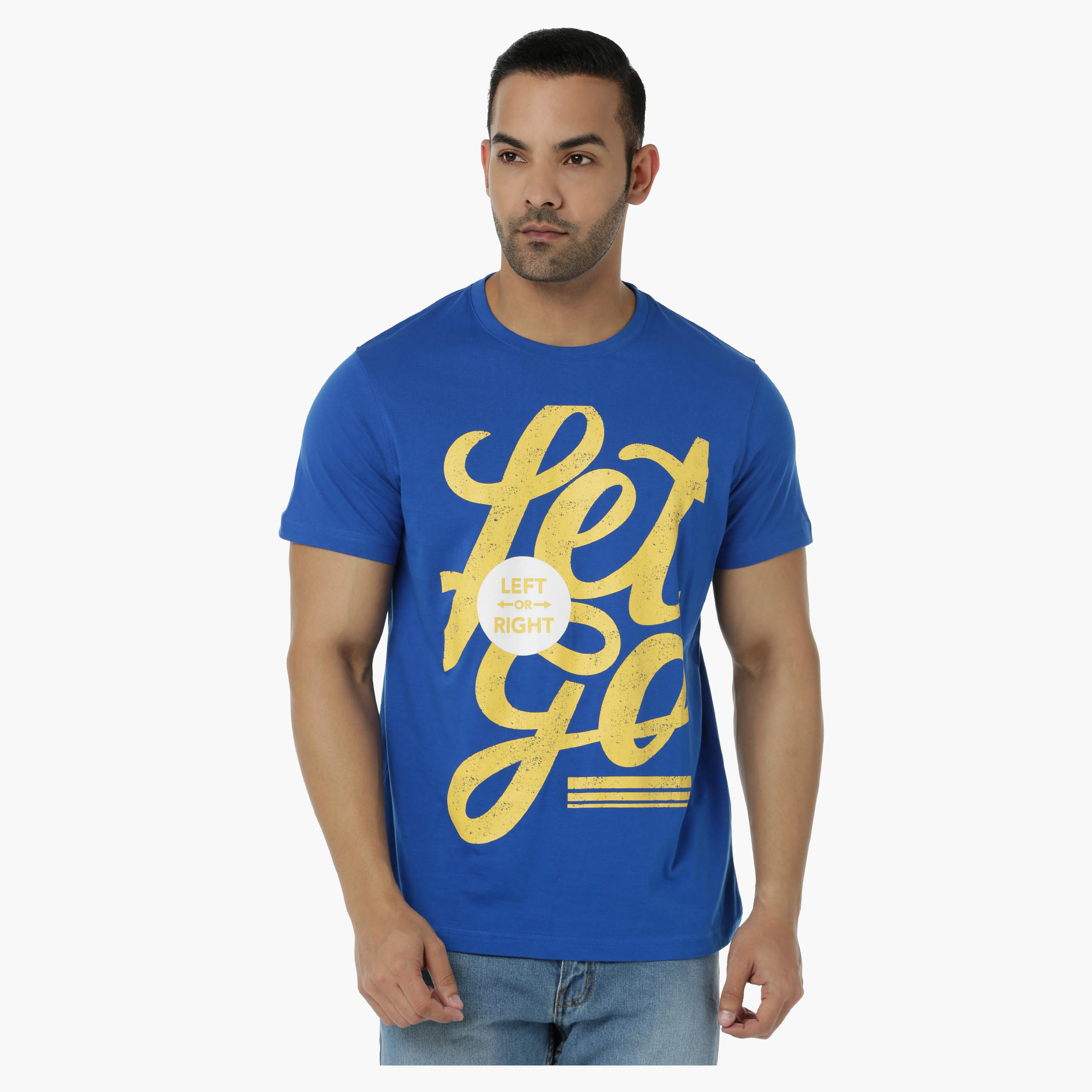 Printed Cotton T-Shirt with Round Neck and Short Sleeves in Regular Fit-men-clothing-tshirtsandpolos-tshirts-image-6