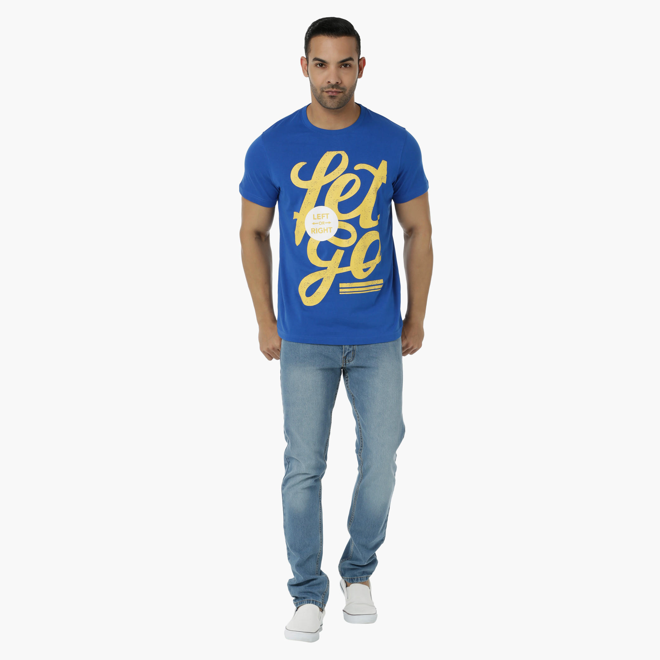 Printed Cotton T-Shirt with Round Neck and Short Sleeves in Regular Fit-men-clothing-tshirtsandpolos-tshirts-image-10