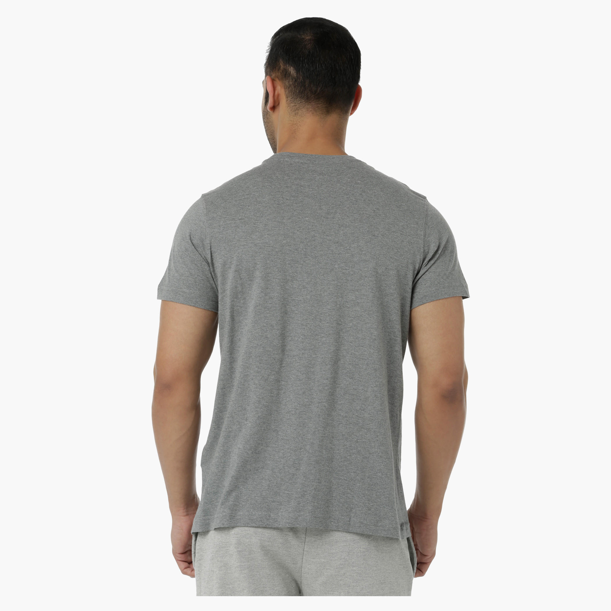 Printed Cotton T-Shirt with Round Neck and Short Sleeves in Regular Fit-men-clothing-tshirtsandpolos-tshirts-image-2