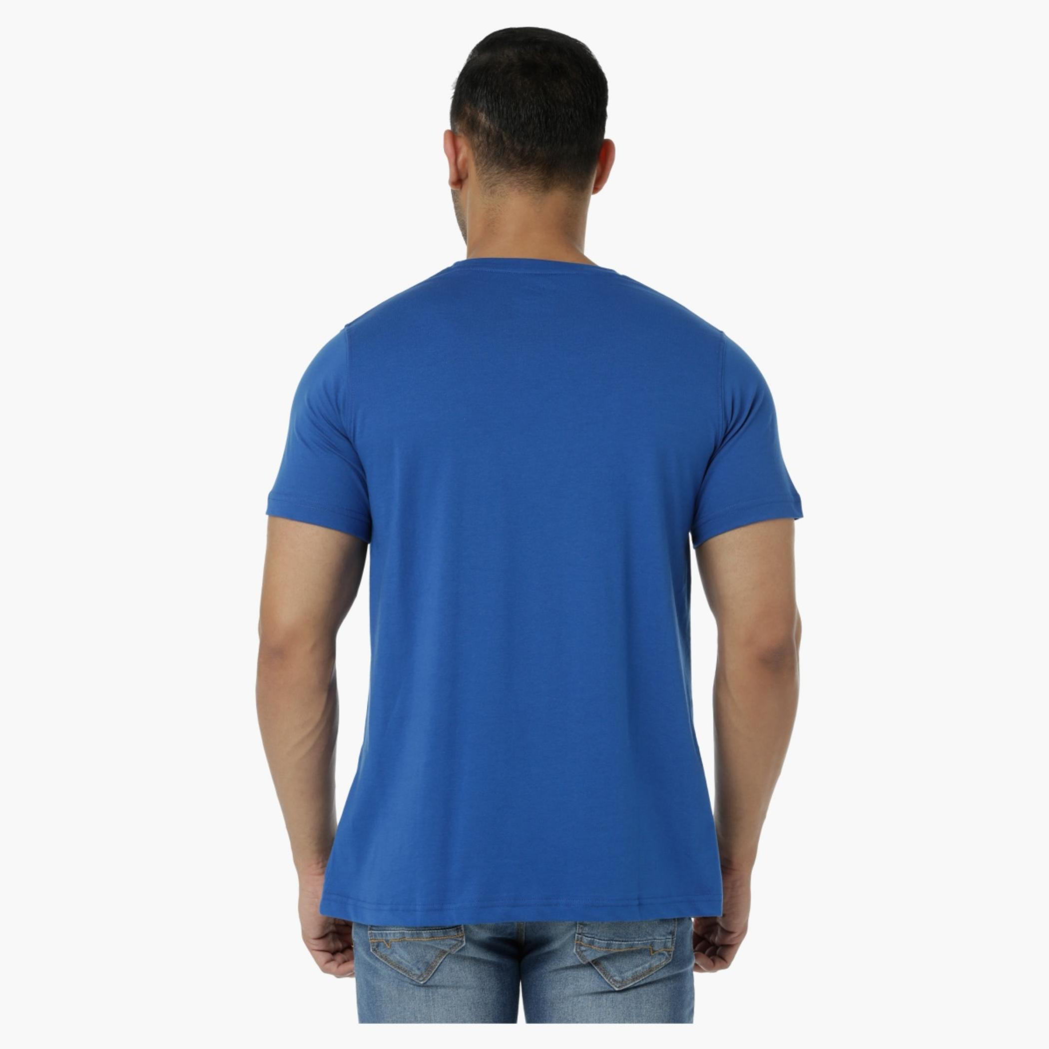 Printed Cotton T-Shirt with Round Neck and Short Sleeves in Regular Fit-men-clothing-tshirtsandpolos-tshirts-image-2