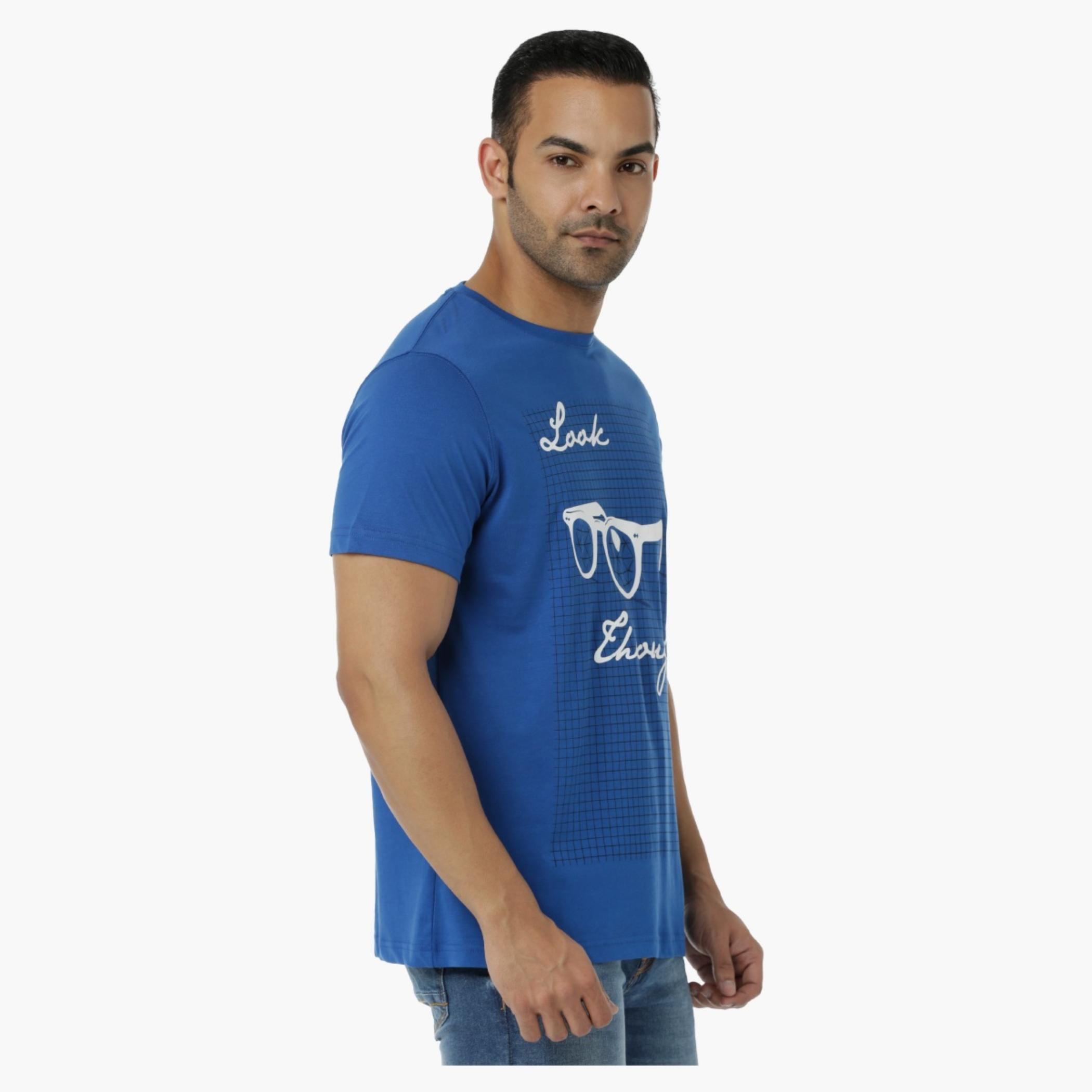Printed Cotton T-Shirt with Round Neck and Short Sleeves in Regular Fit-men-clothing-tshirtsandpolos-tshirts-image-3