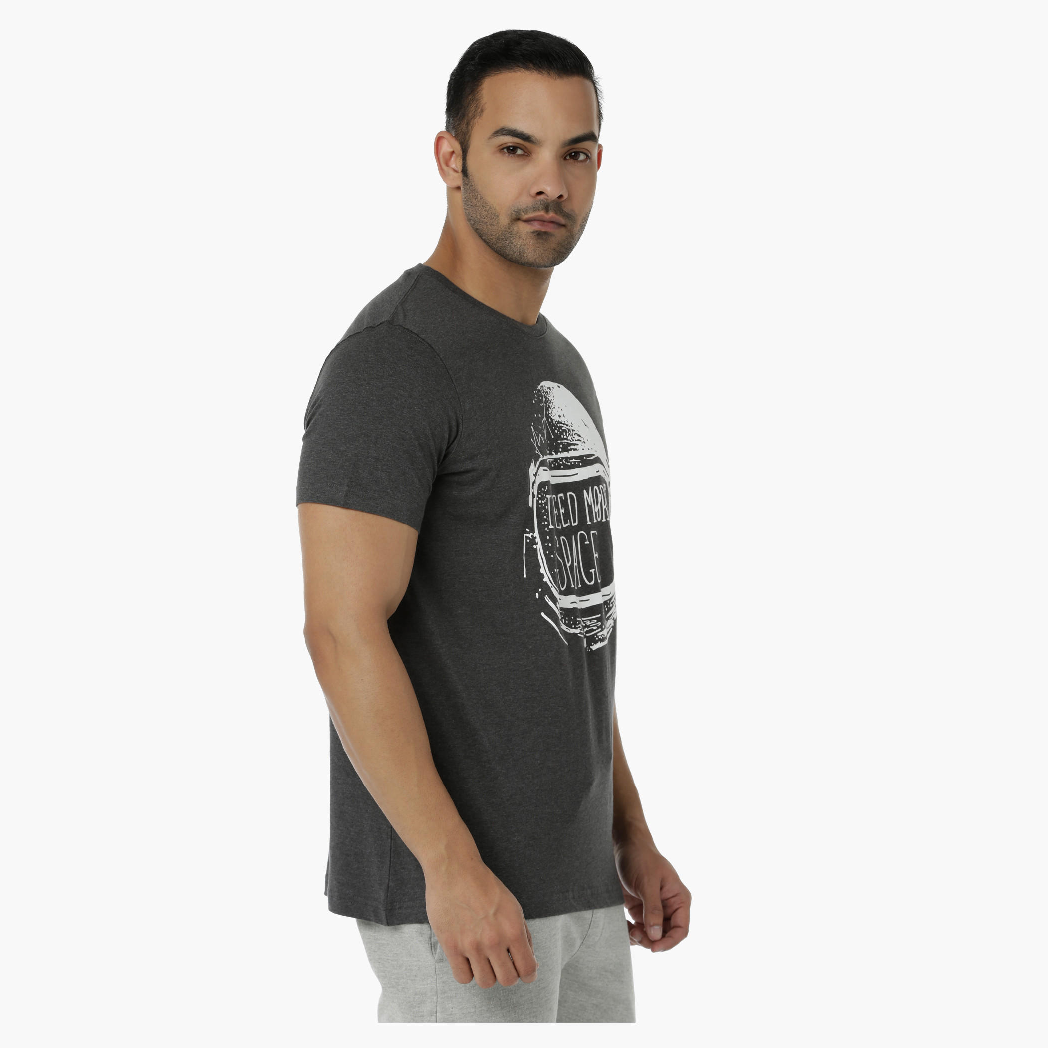 Printed Cotton T-Shirt with Round Neck and Short Sleeves in Regular Fit-men-clothing-tshirtsandpolos-tshirts-image-3