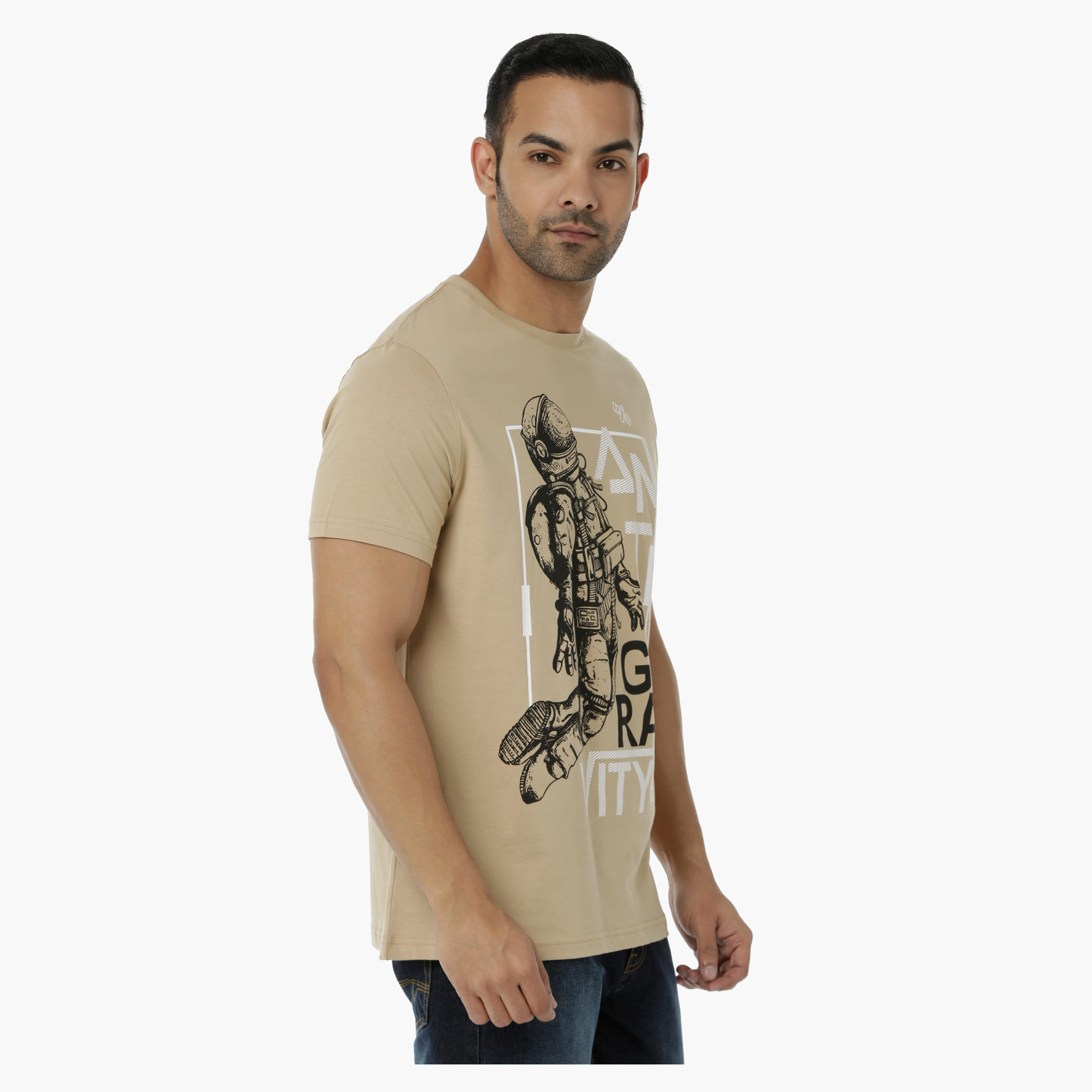 Printed Cotton T-Shirt with Round Neck and Short Sleeves in Regular Fit-men-clothing-tshirtsandpolos-tshirts-image-3