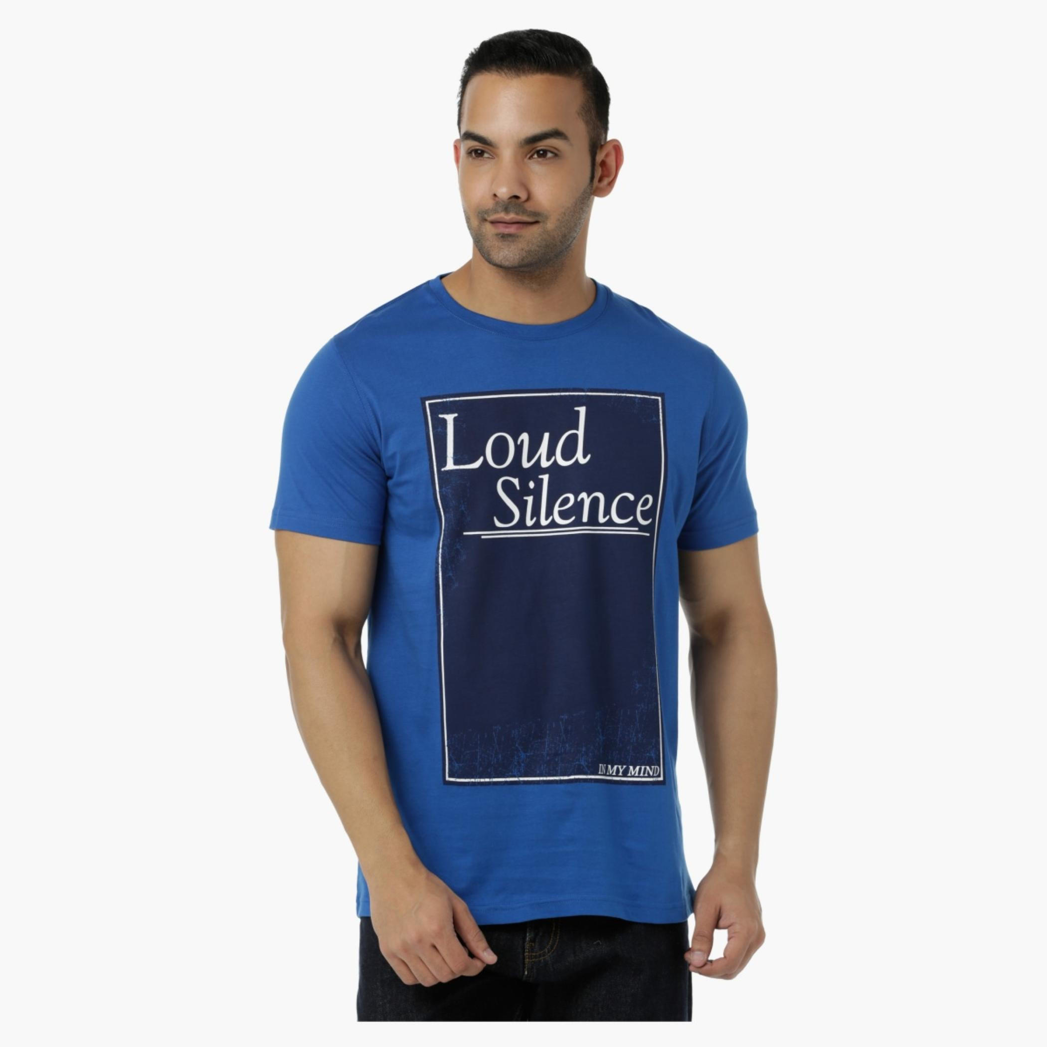 Printed Cotton T-Shirt with Round Neck and Short Sleeves in Regular Fit-men-clothing-tshirtsandpolos-tshirts-image-1