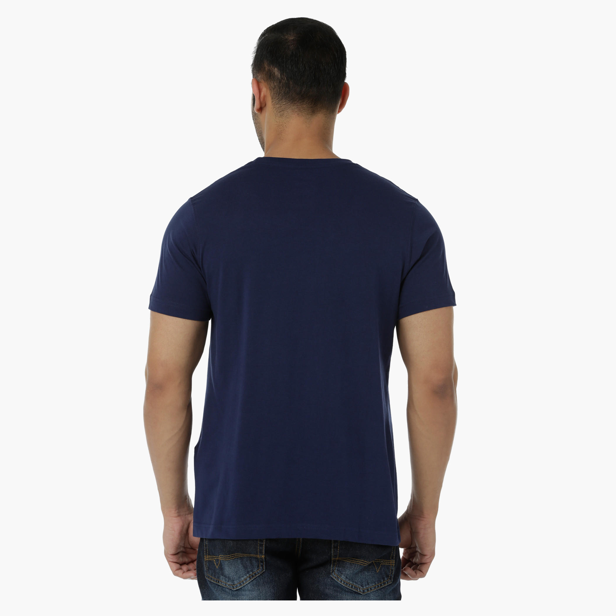 Printed Cotton T-Shirt with Round Neck and Short Sleeves in Regular Fit-men-clothing-tshirtsandpolos-tshirts-image-7