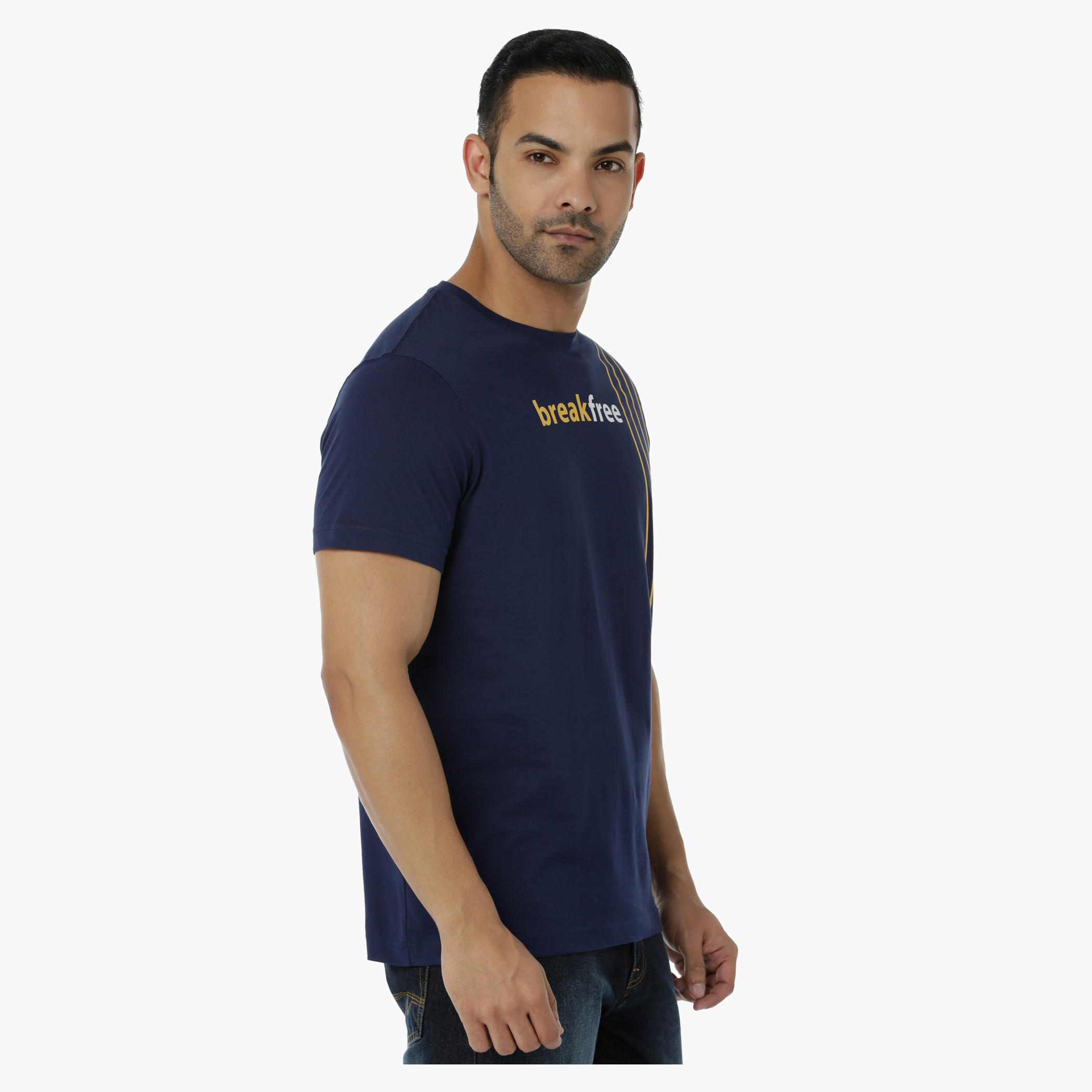 Printed Cotton T-Shirt with Round Neck and Short Sleeves in Regular Fit-men-clothing-tshirtsandpolos-tshirts-image-8