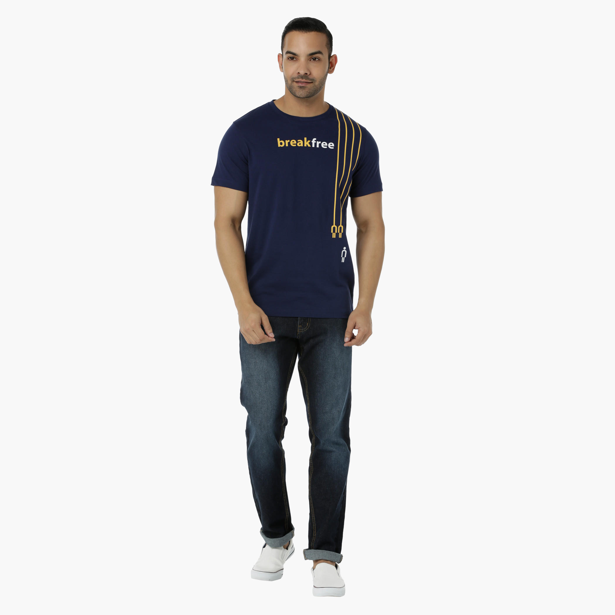 Printed Cotton T-Shirt with Round Neck and Short Sleeves in Regular Fit-men-clothing-tshirtsandpolos-tshirts-image-10