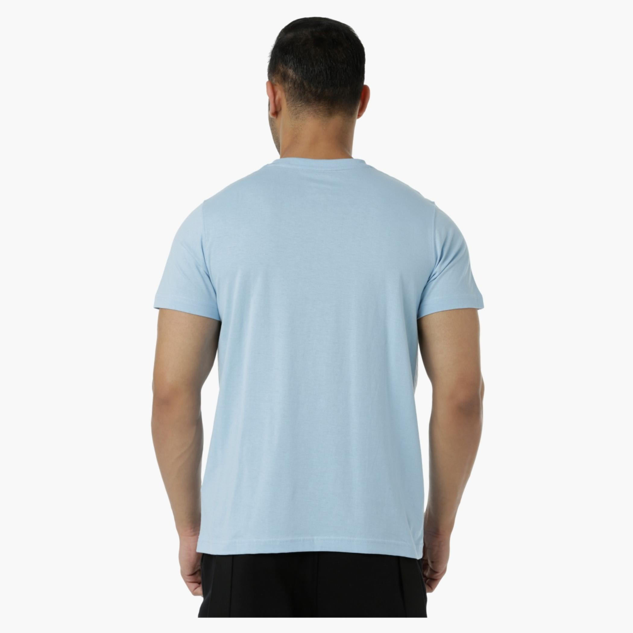 Printed Cotton T-Shirt with Round Neck and Short Sleeves in Regular Fit-men-clothing-tshirtsandpolos-tshirts-image-2